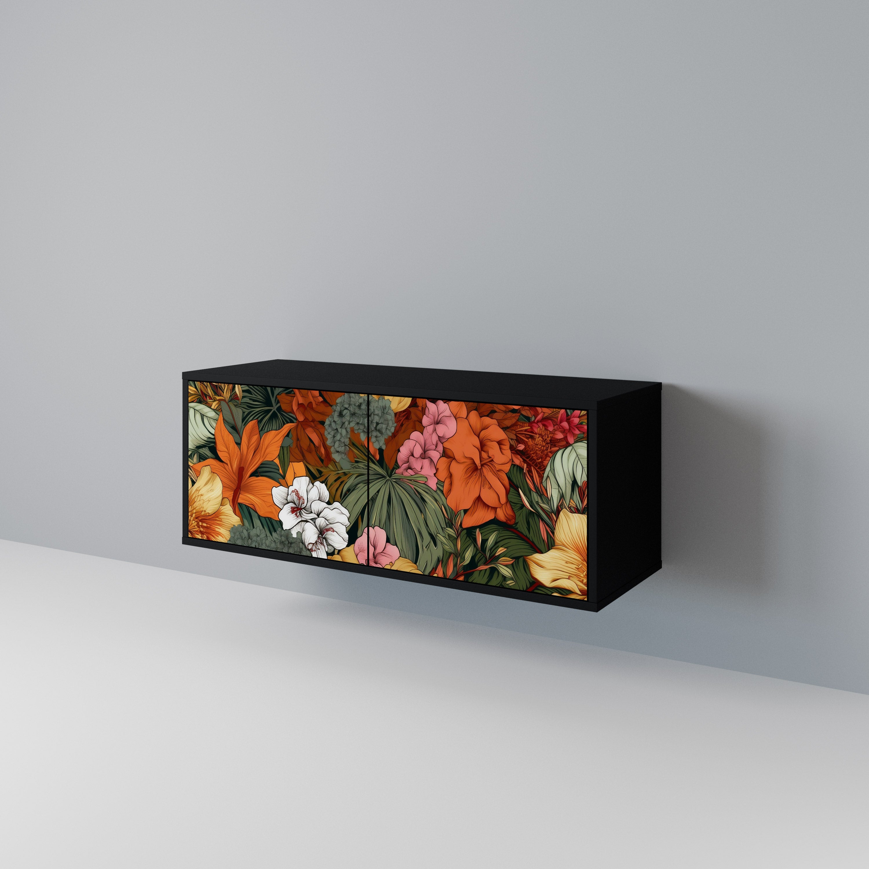 RADIANT FLORA Kompaktowa szafka RTV 2-drzwiowa