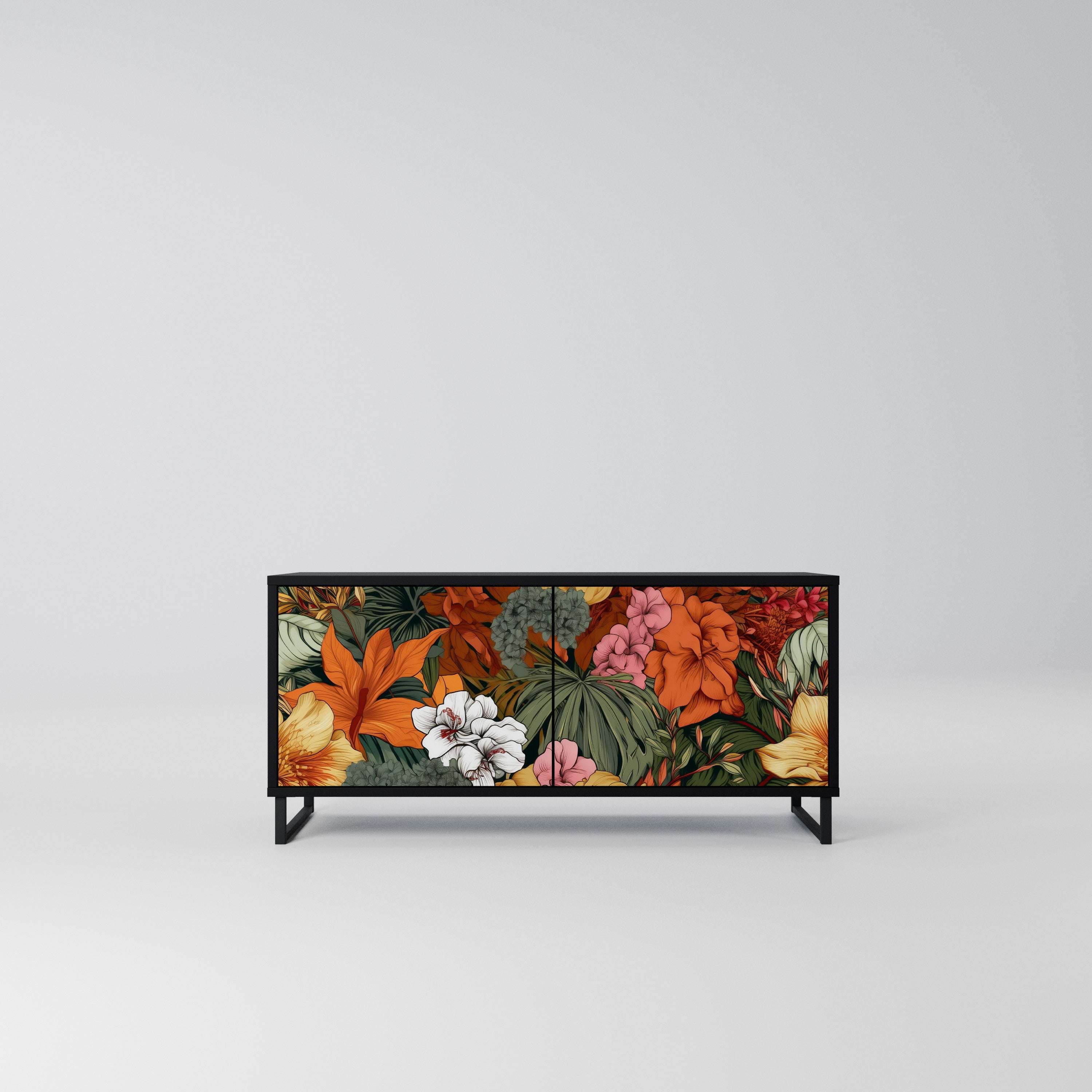 RADIANT FLORA Kompaktowa szafka RTV 2-drzwiowa