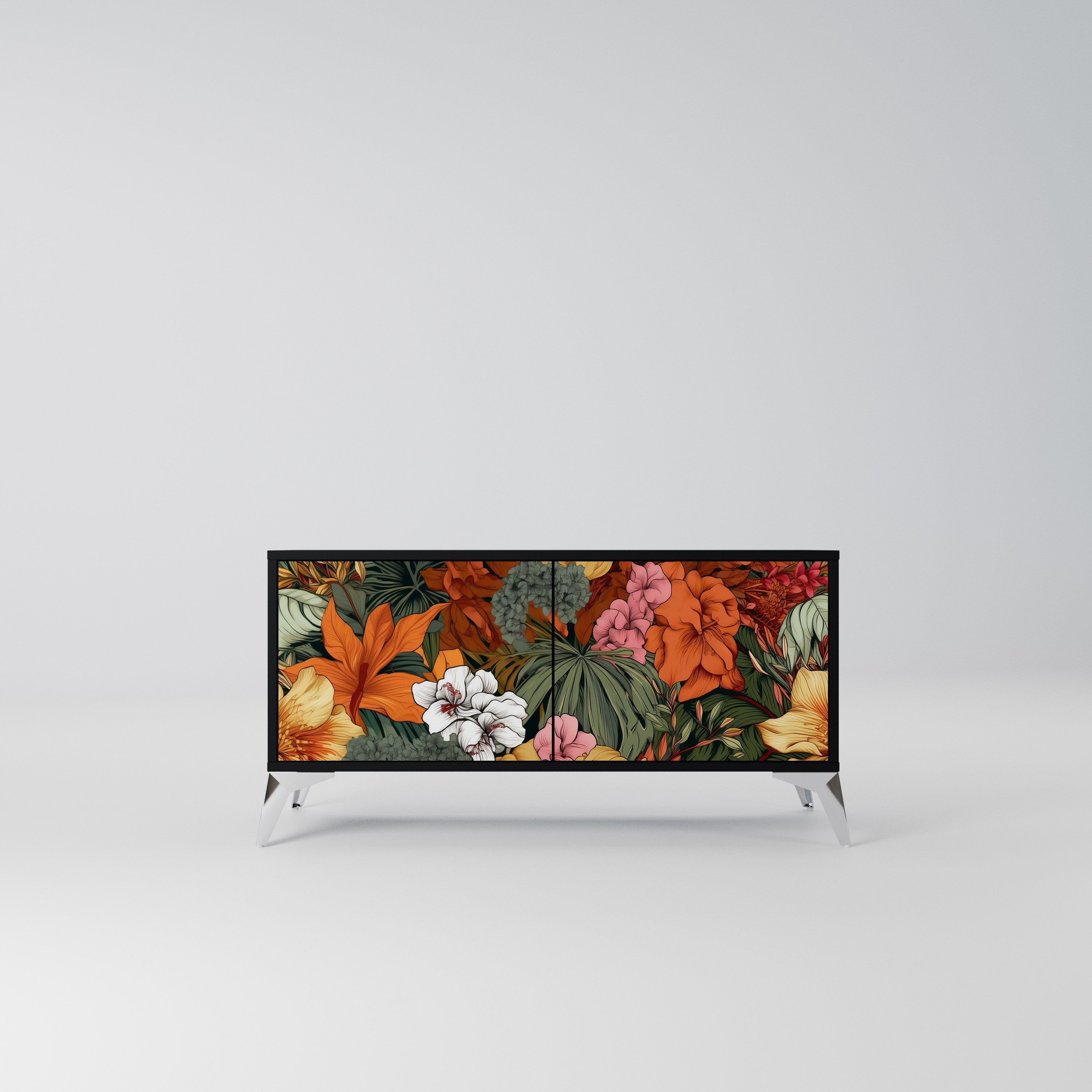RADIANT FLORA Kompaktowa szafka RTV 2-drzwiowa