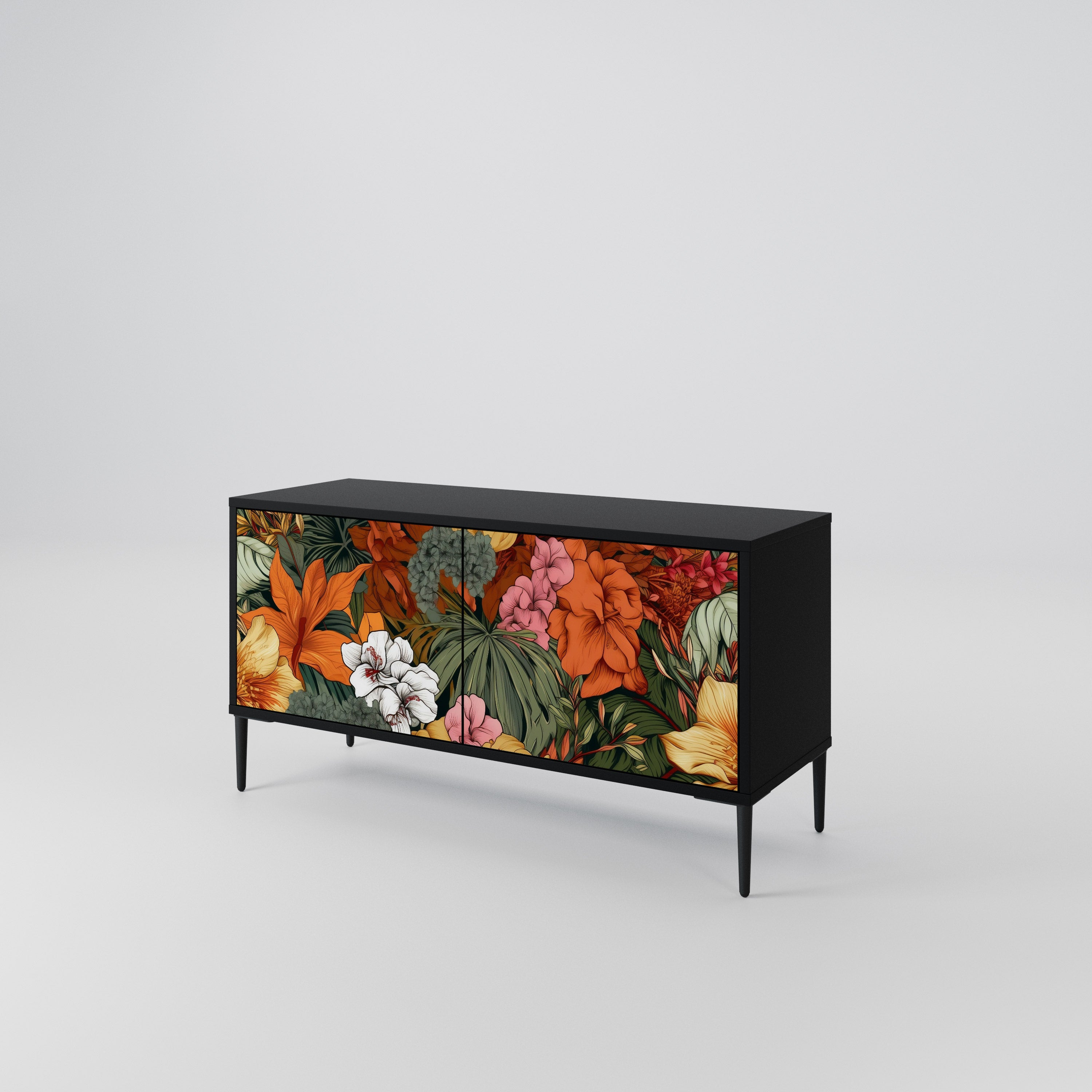RADIANT FLORA Kompaktowa szafka RTV 2-drzwiowa