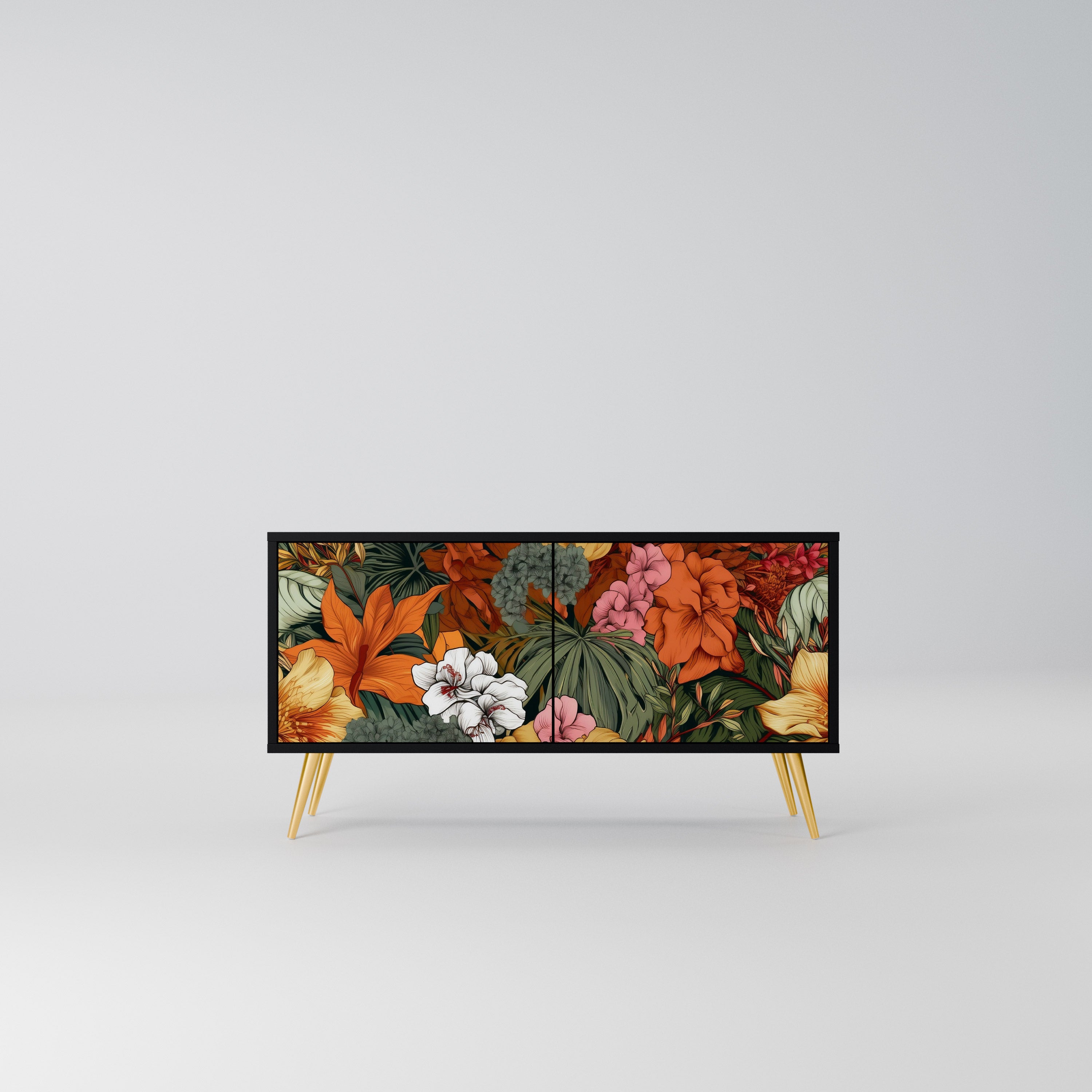RADIANT FLORA Kompaktowa szafka RTV 2-drzwiowa