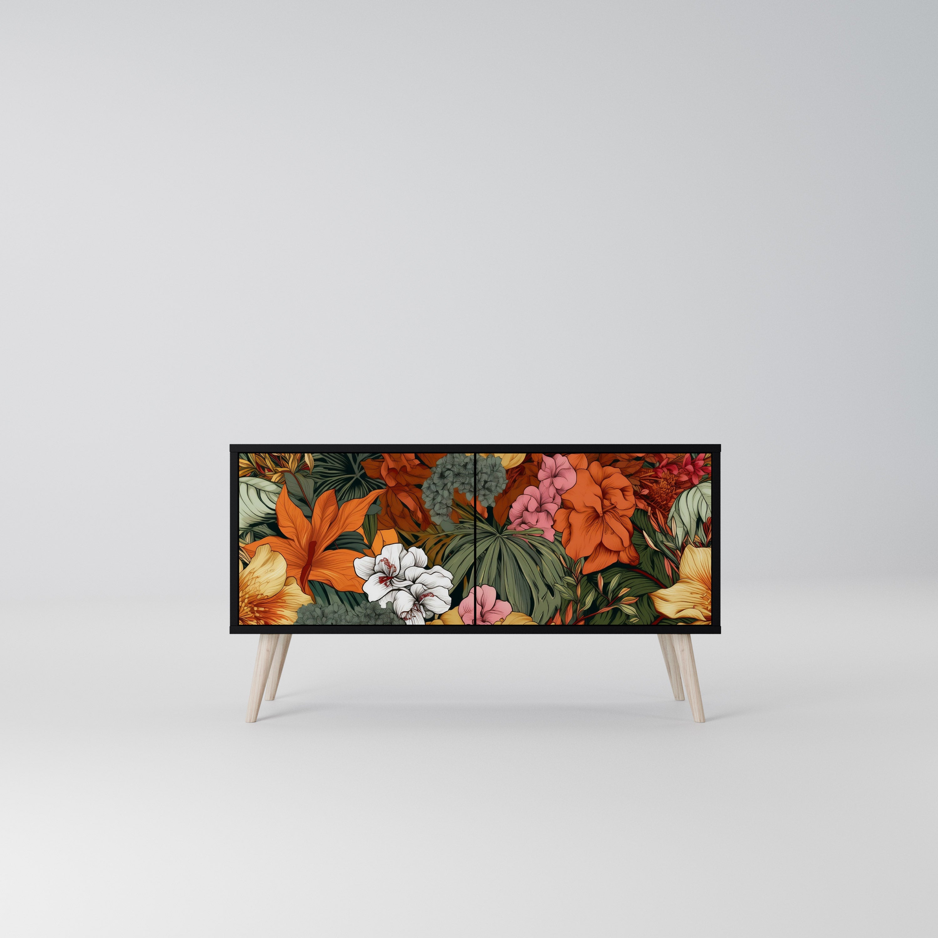 RADIANT FLORA Kompaktowa szafka RTV 2-drzwiowa