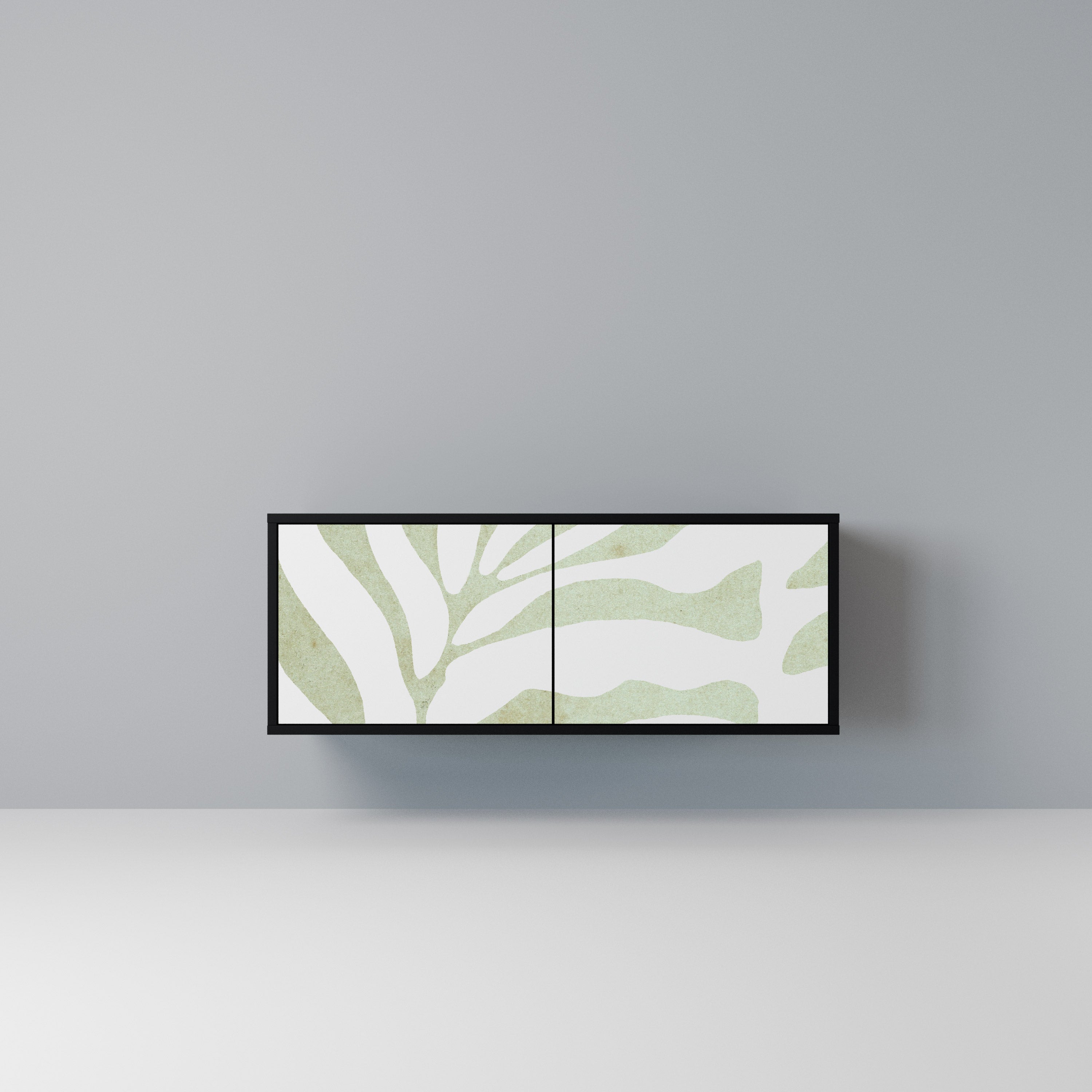 BOTANICAL SPARK Kompaktowa szafka RTV 2-drzwiowa
