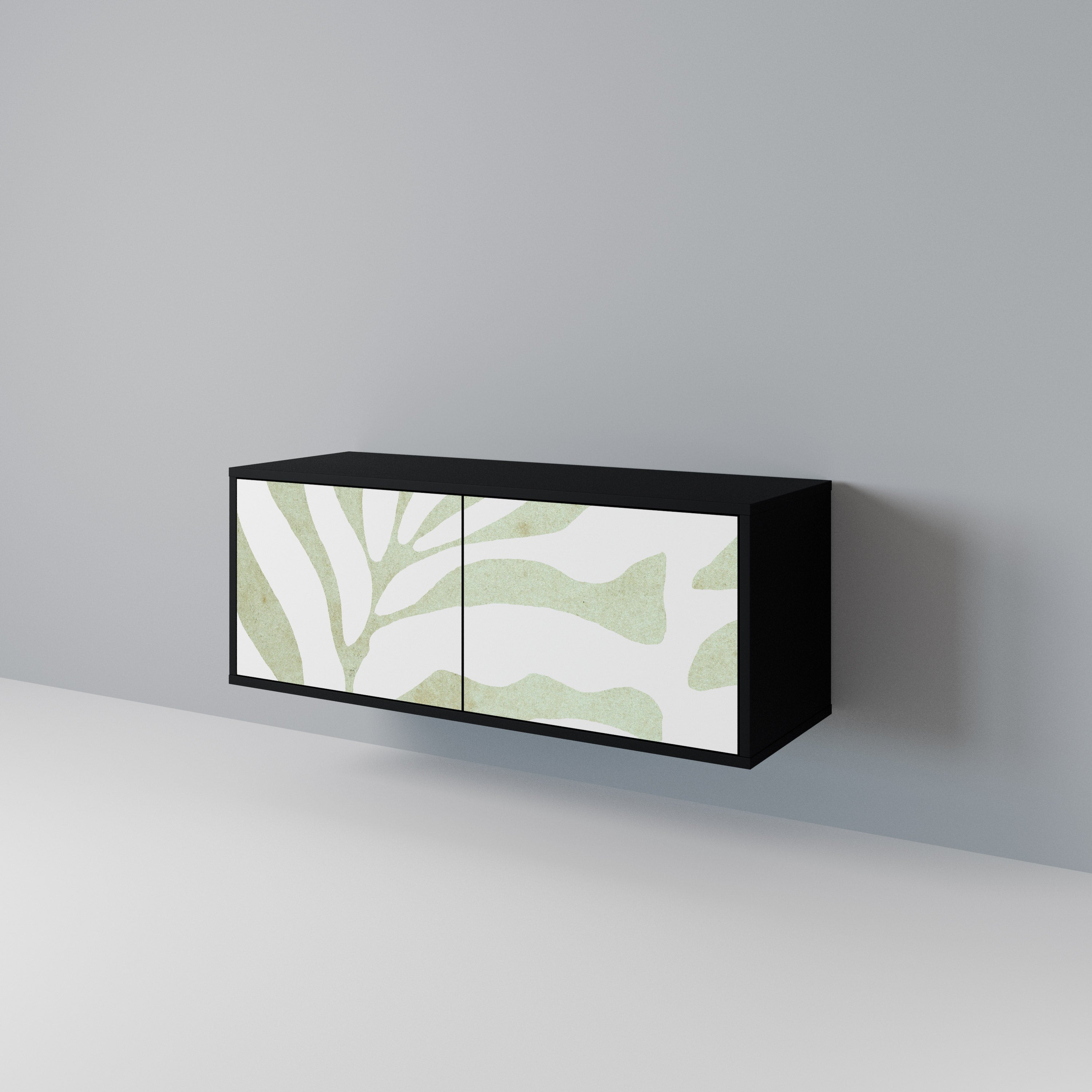 BOTANICAL SPARK Kompaktowa szafka RTV 2-drzwiowa