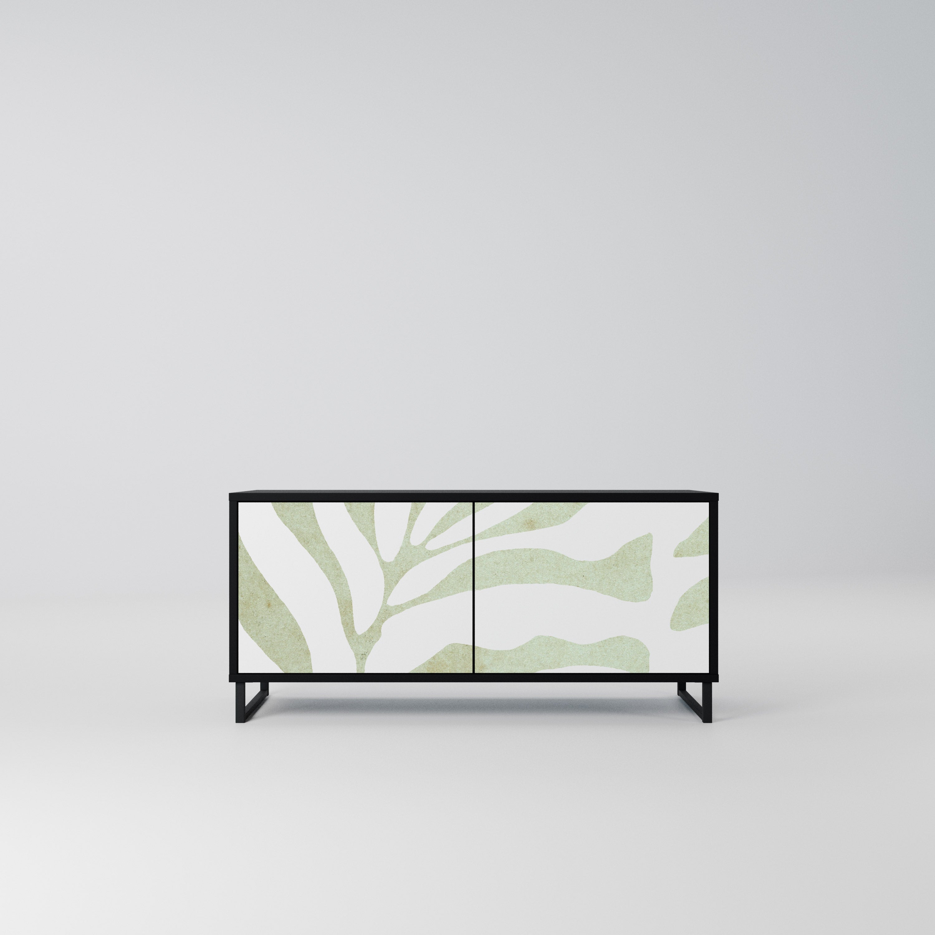 BOTANICAL SPARK Kompaktowa szafka RTV 2-drzwiowa