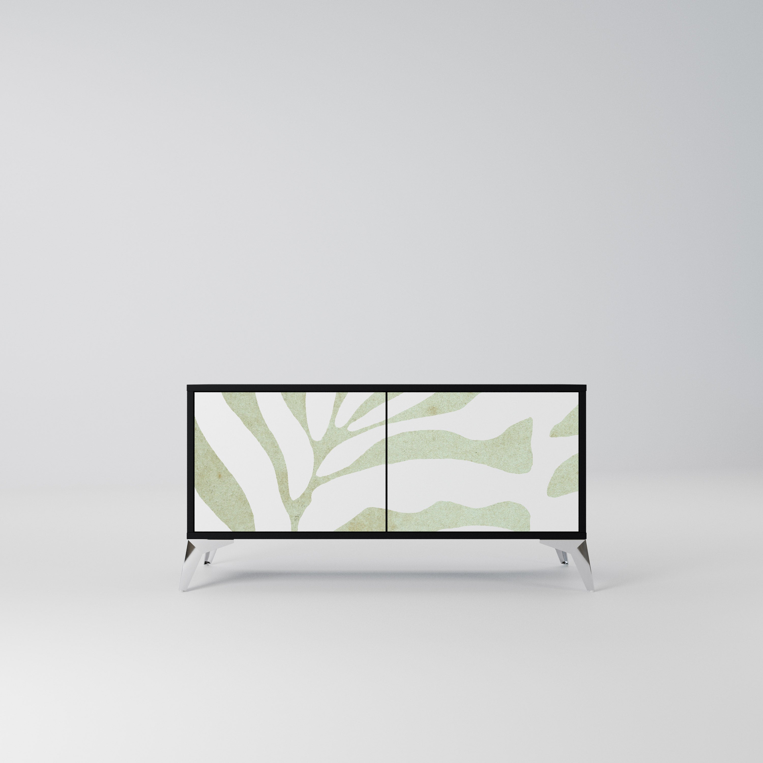 BOTANICAL SPARK Kompaktowa szafka RTV 2-drzwiowa