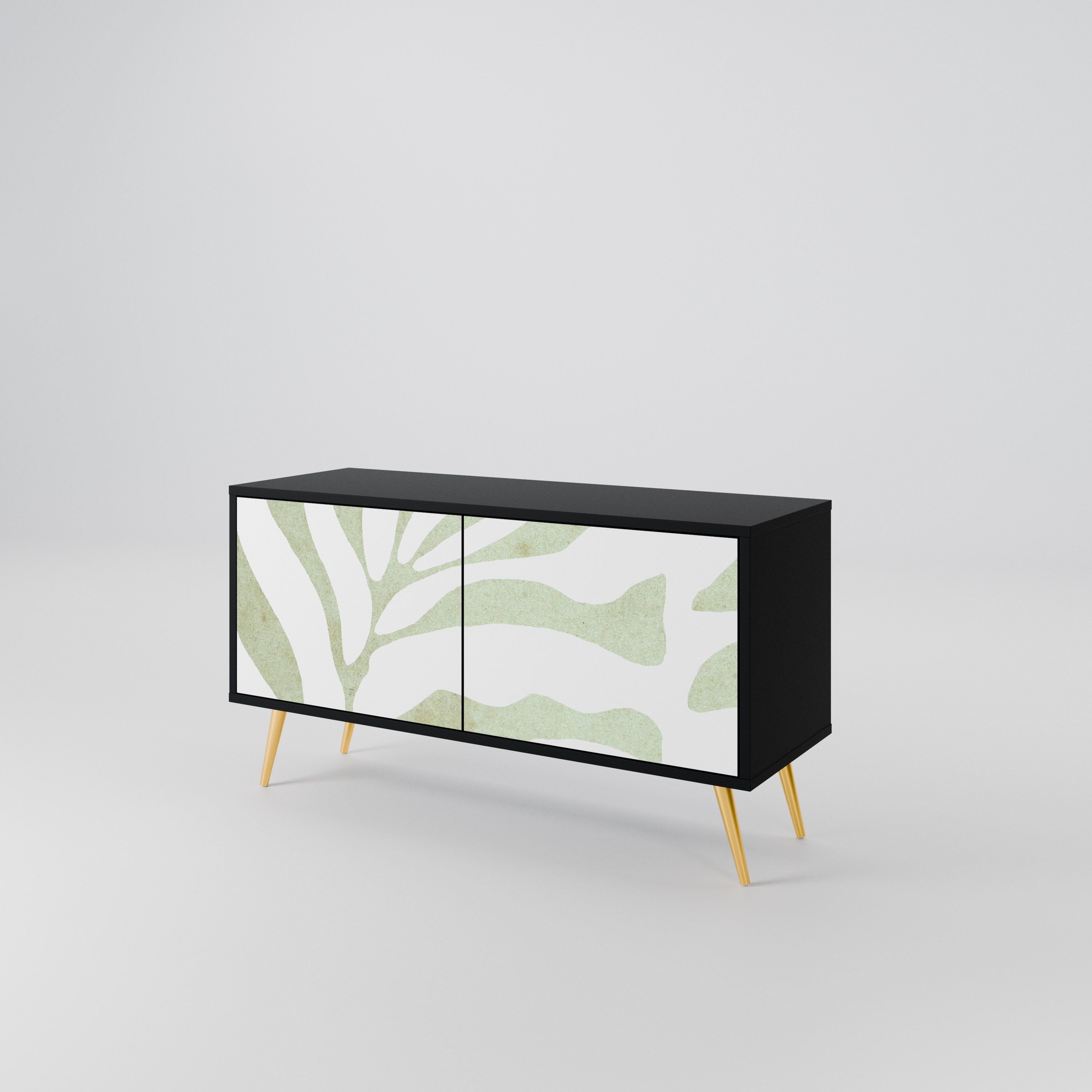 BOTANICAL SPARK Kompaktowa szafka RTV 2-drzwiowa