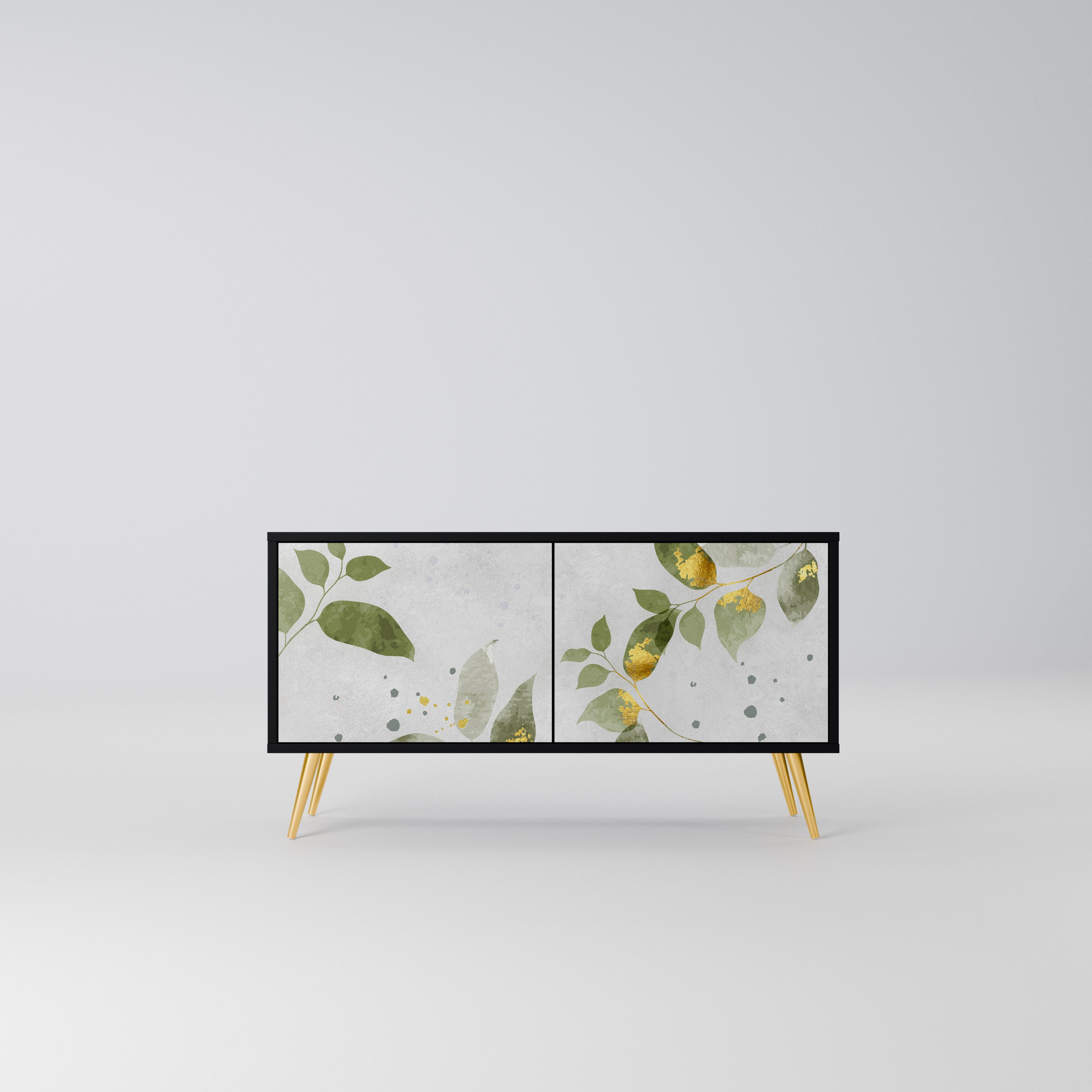 ELEGANT BOTANICS Kompaktowa szafka RTV 2-drzwiowa