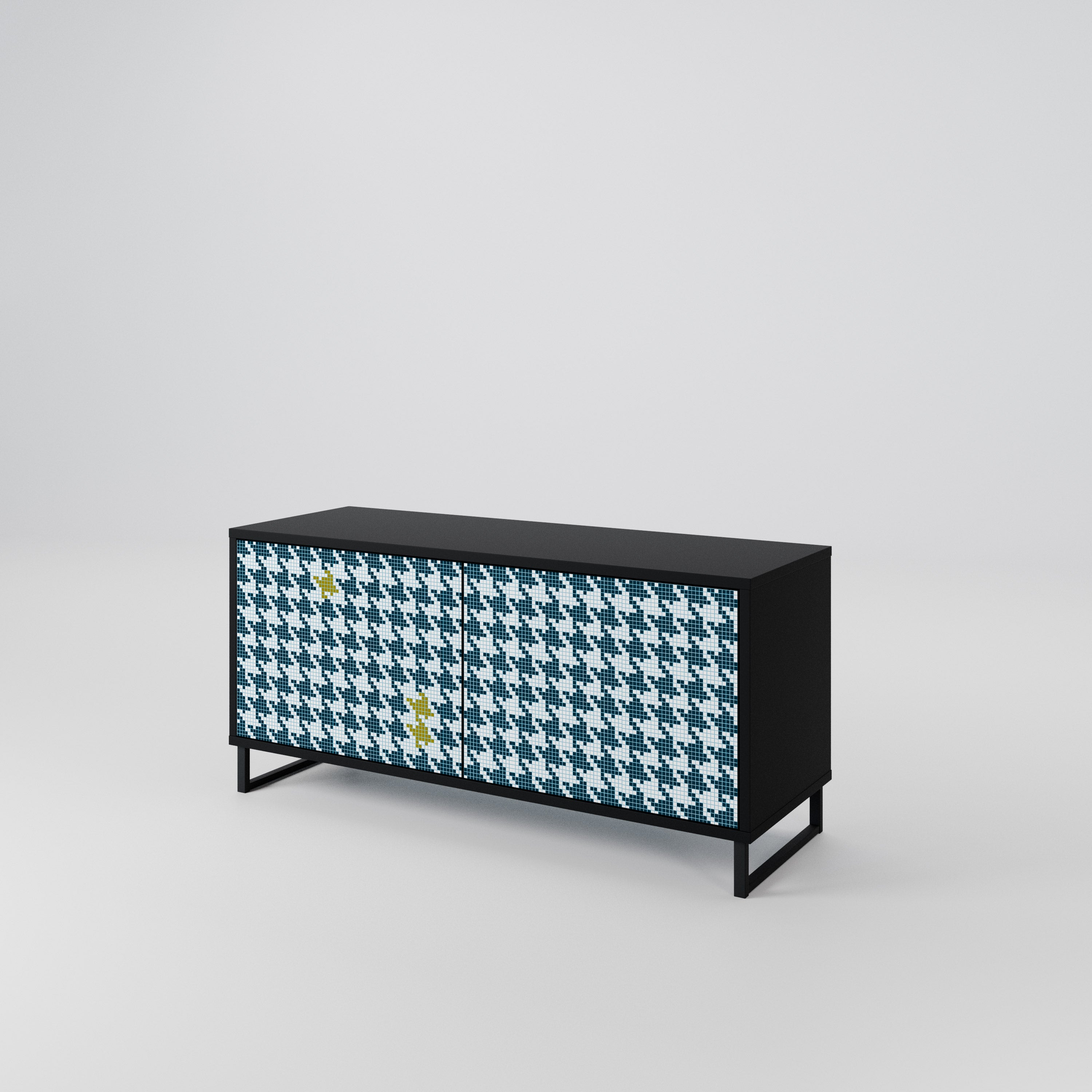 OUT OF CONTEXT Kompaktowa szafka RTV 2-drzwiowa