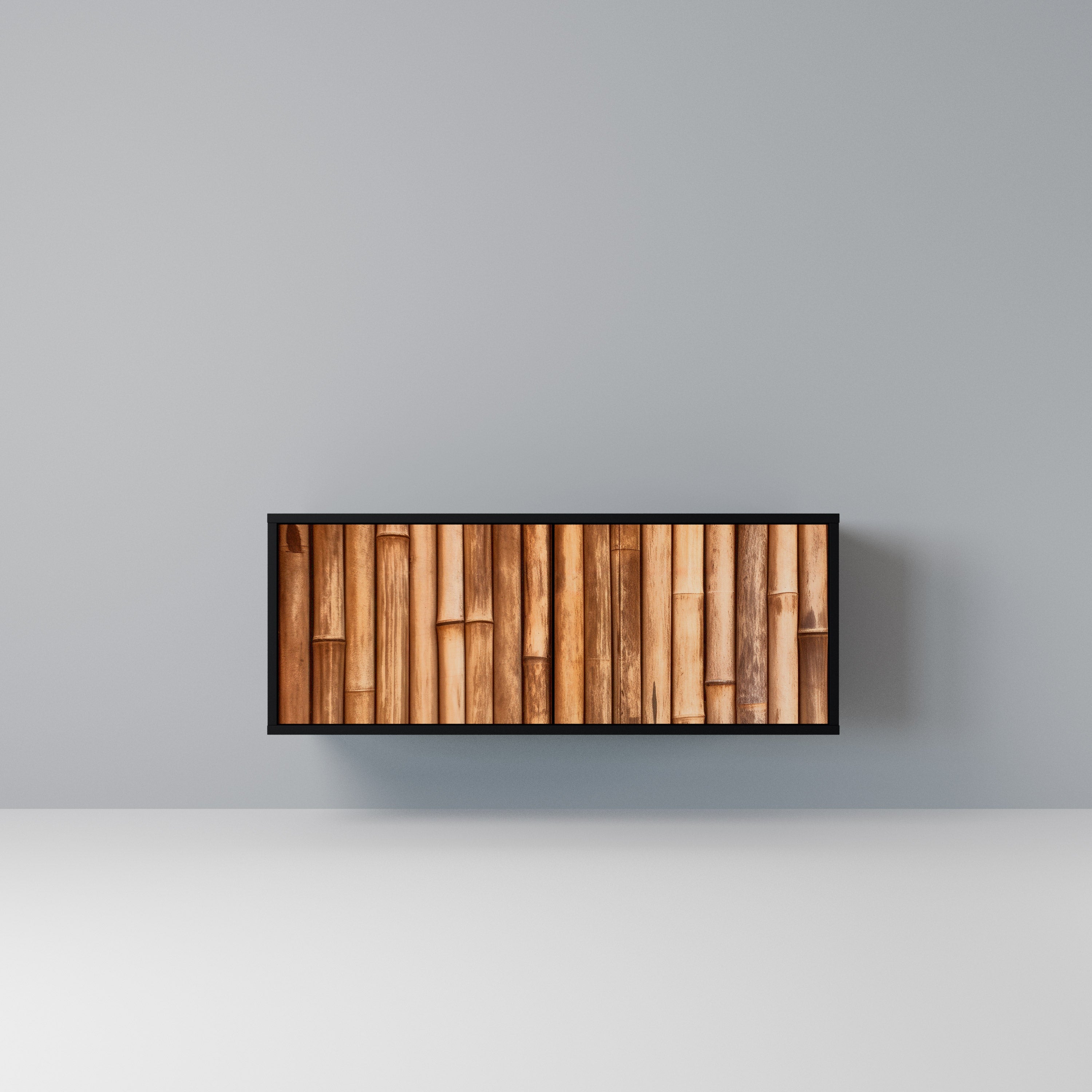 NATURAL WOOD Kompaktowa szafka RTV 2-drzwiowa