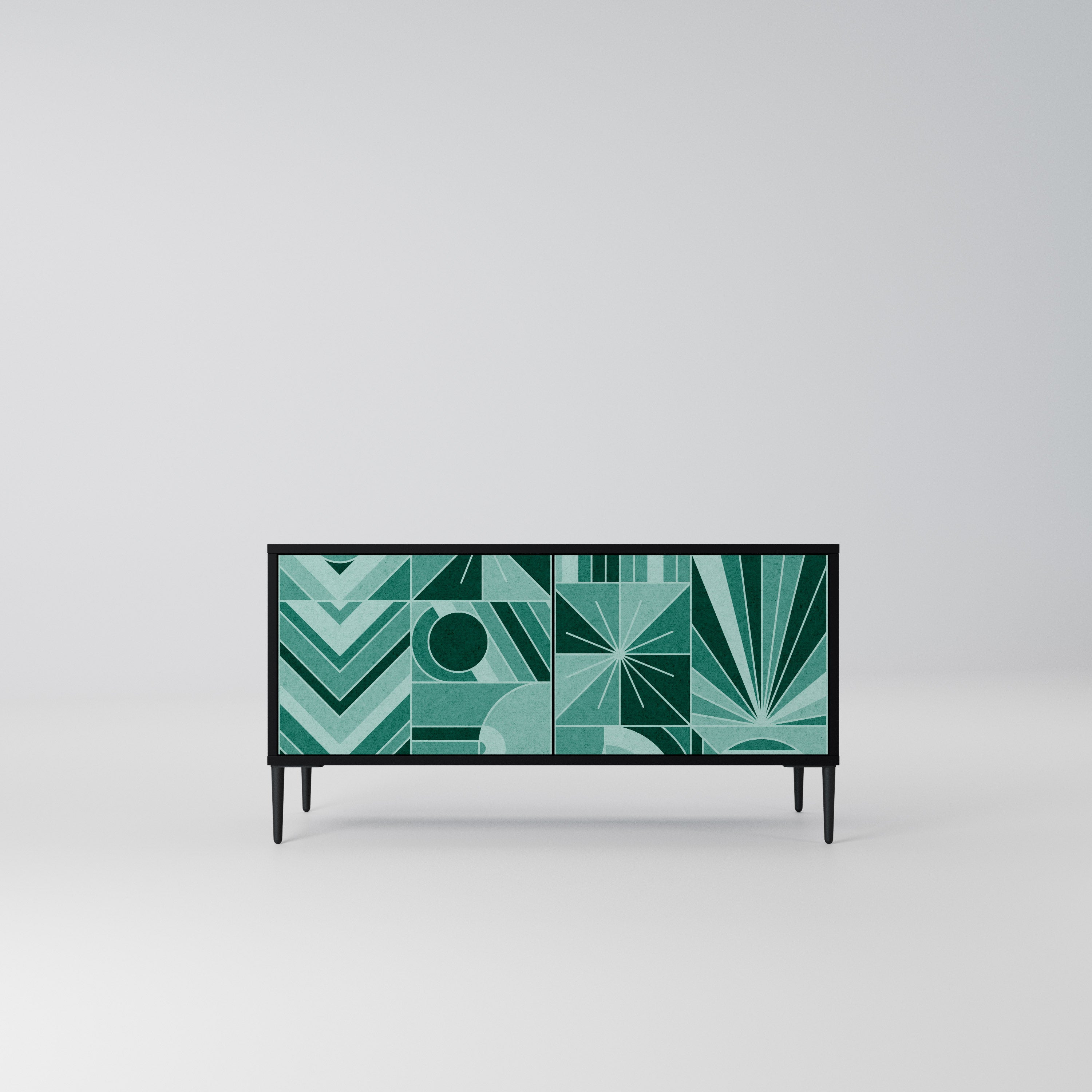 HARMONIC GRID Kompaktowa szafka RTV 2-drzwiowa