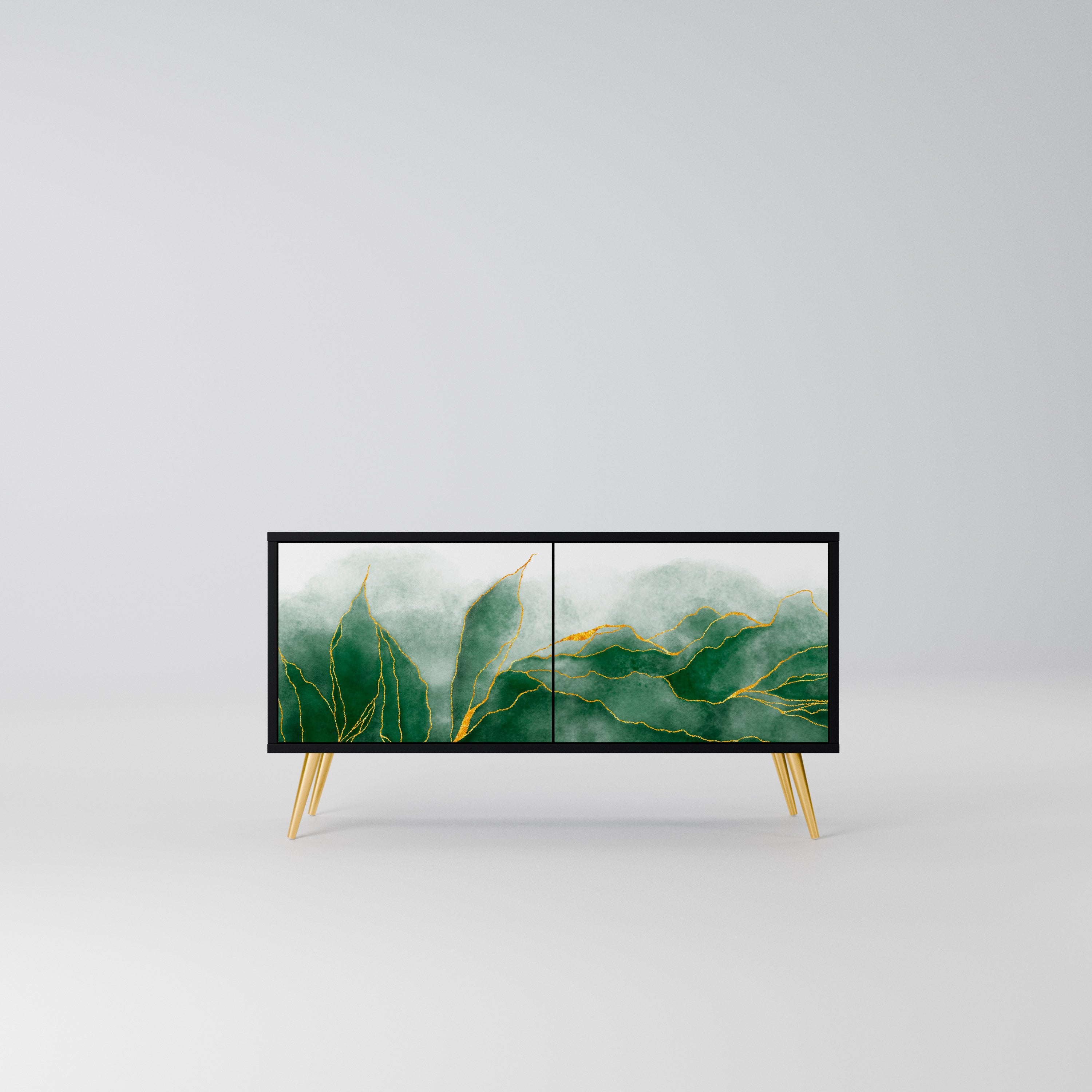 EXPENSIVE NATURE Kompaktowa szafka RTV 2-drzwiowa