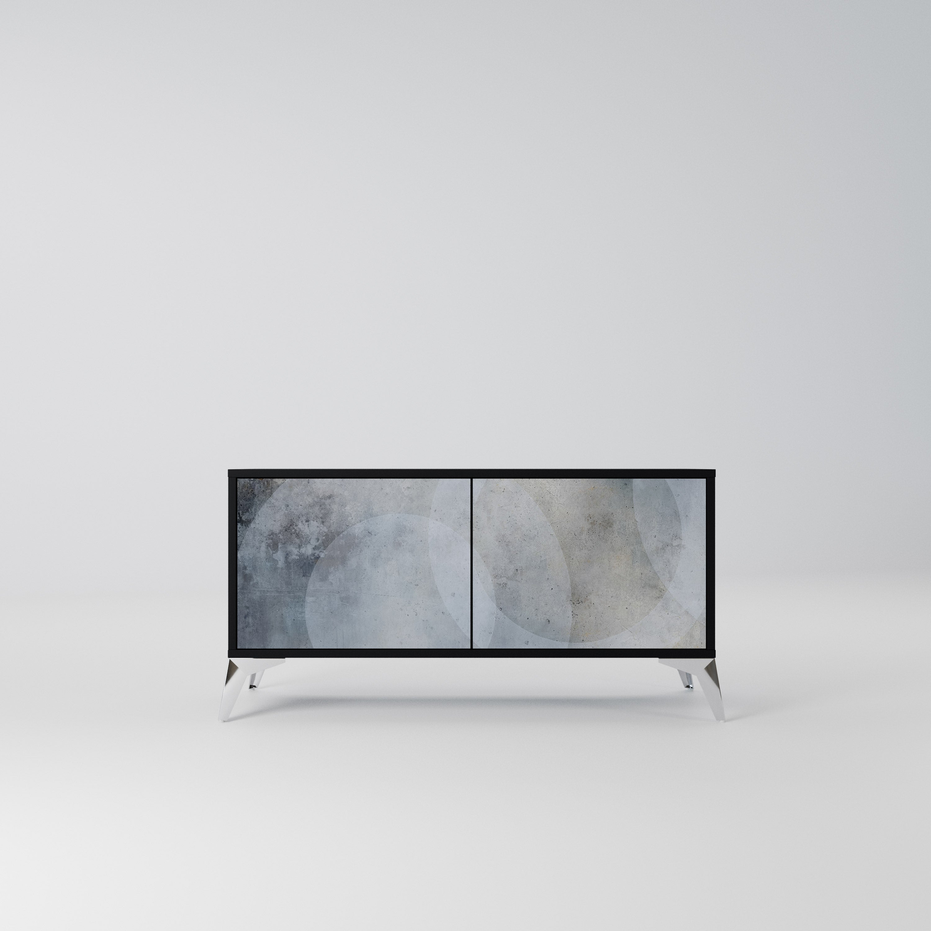 MUTED ARC Kompaktowa szafka RTV 2-drzwiowa