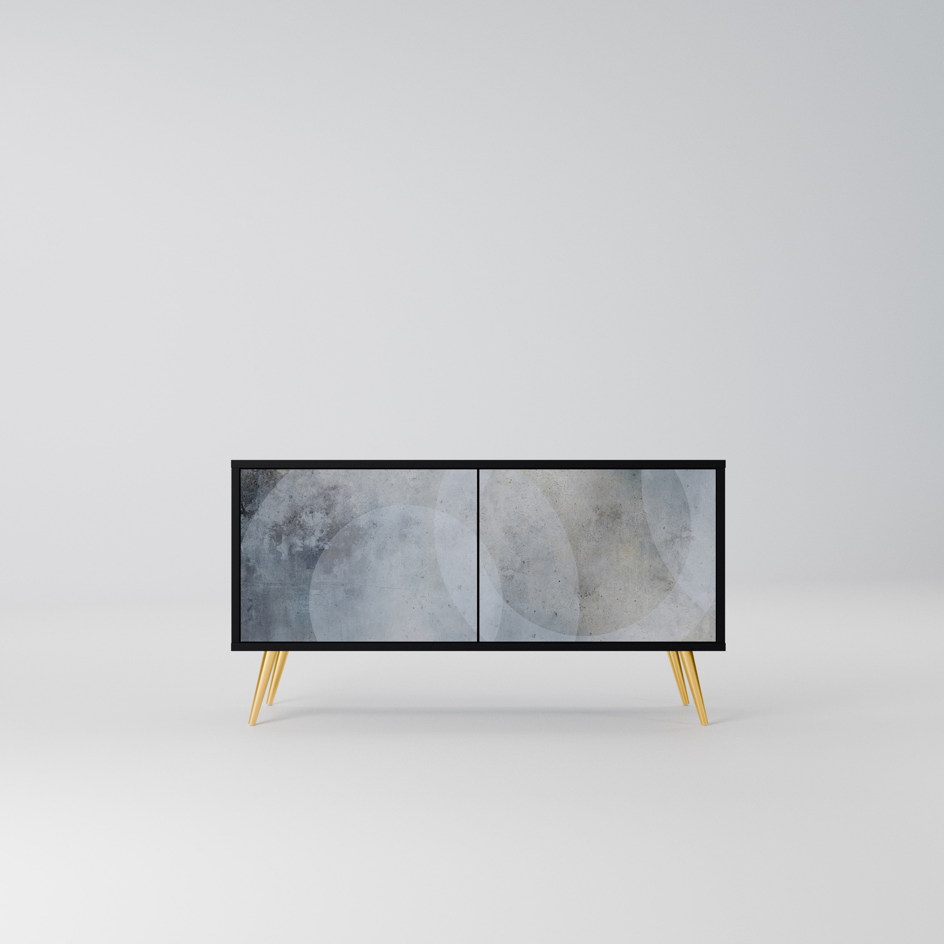 MUTED ARC Kompaktowa szafka RTV 2-drzwiowa