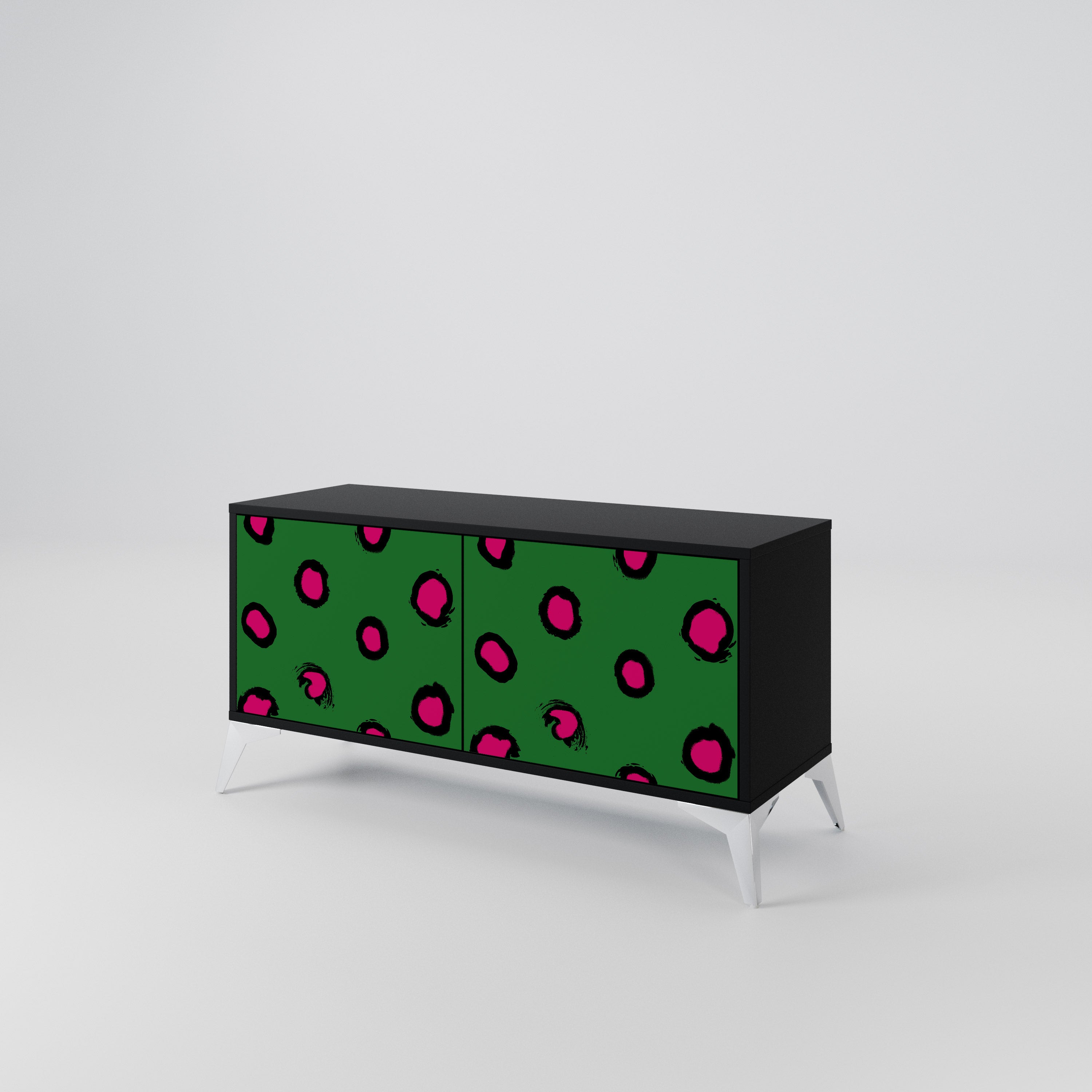 FUNKY SPOTS Kompaktowa szafka RTV 2-drzwiowa