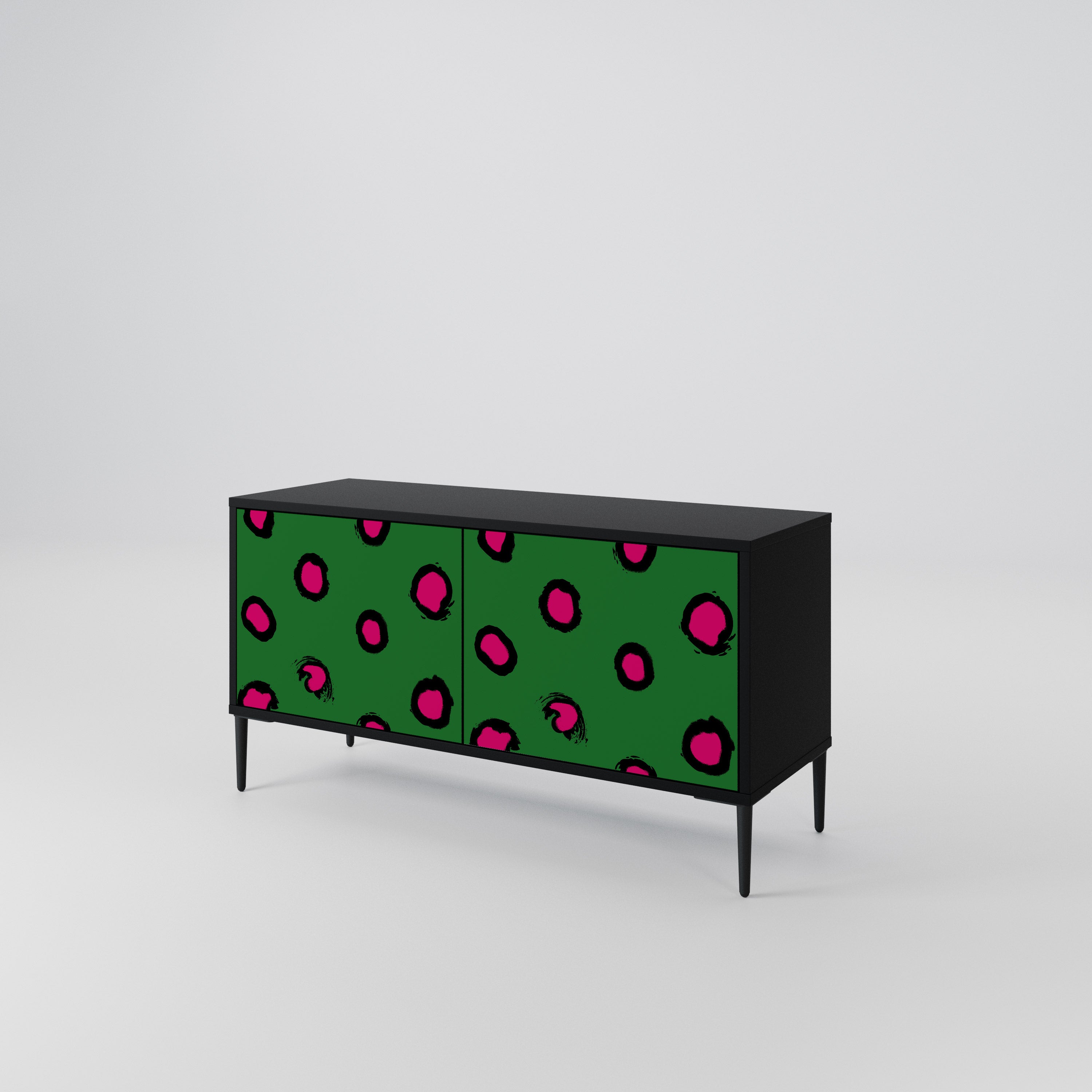FUNKY SPOTS Kompaktowa szafka RTV 2-drzwiowa