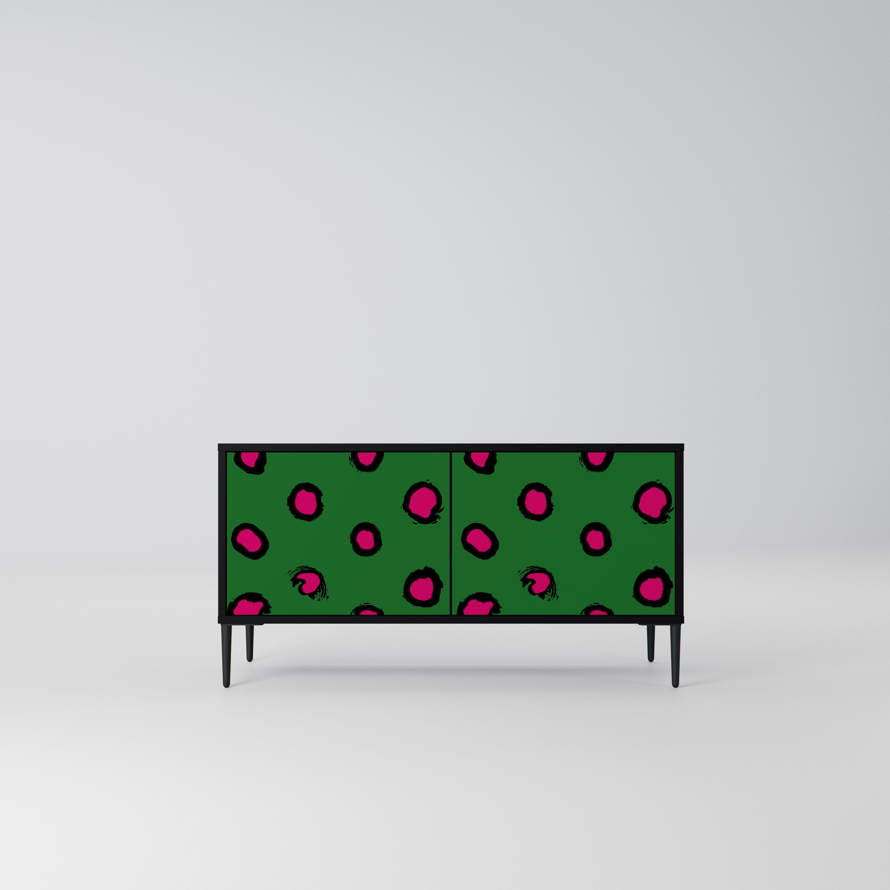FUNKY SPOTS Kompaktowa szafka RTV 2-drzwiowa