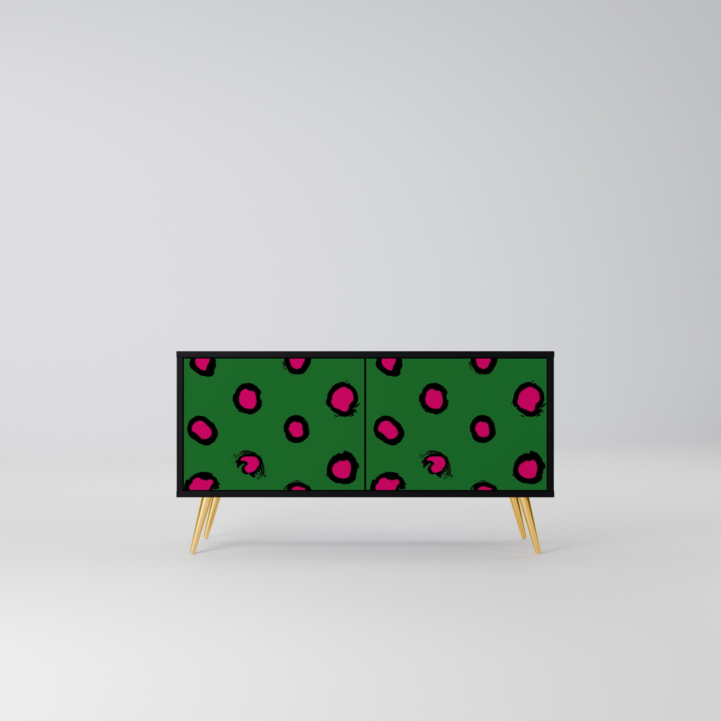 FUNKY SPOTS Kompaktowa szafka RTV 2-drzwiowa
