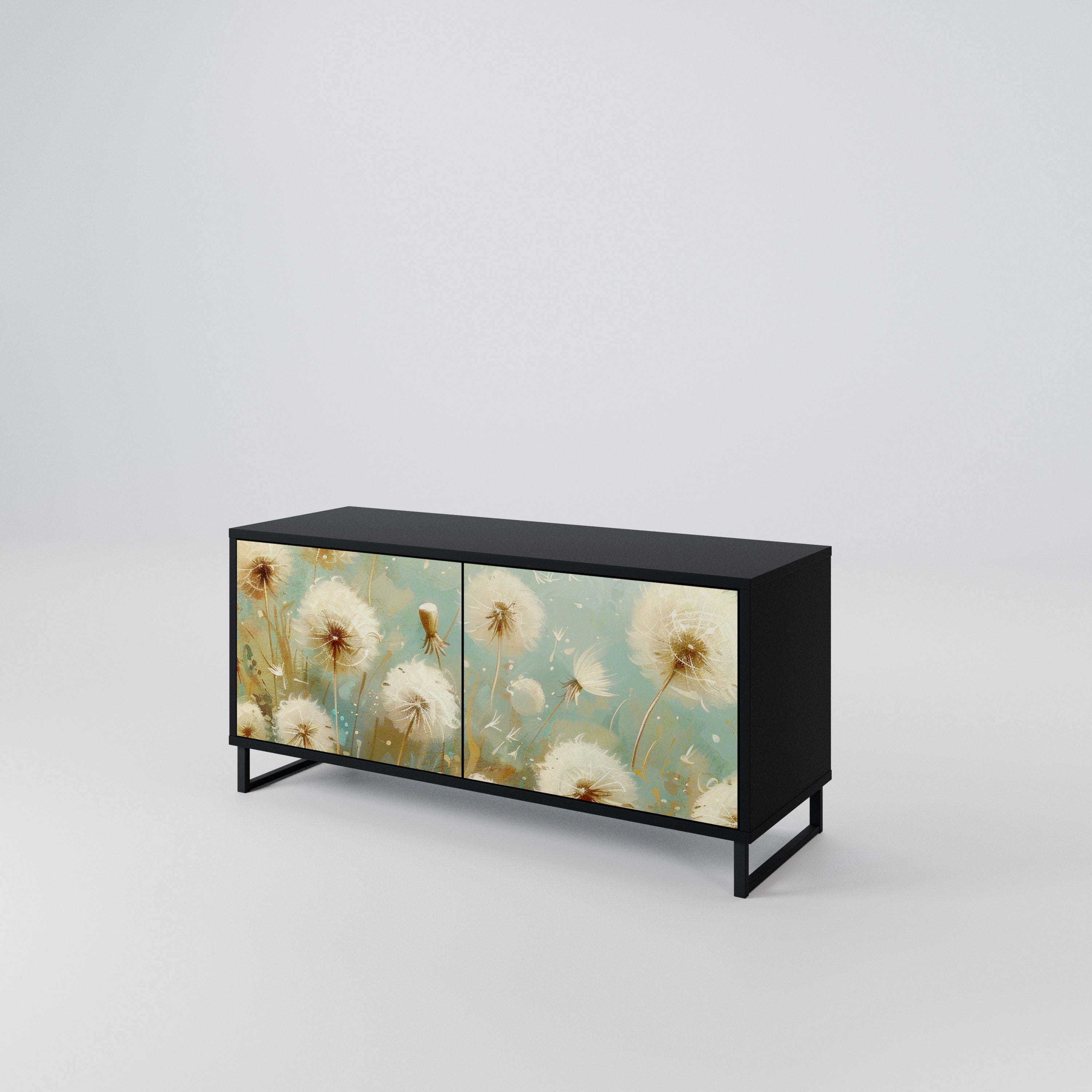 DREAMY MEADOW Kompaktowa szafka RTV 2-drzwiowa