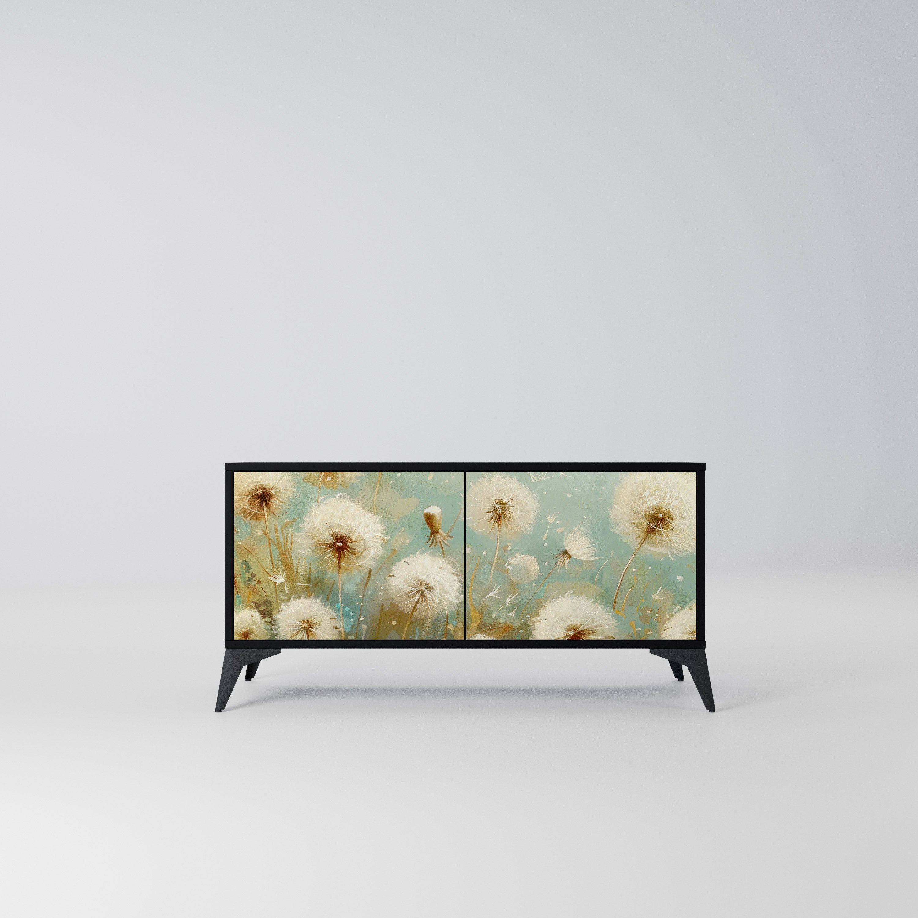 DREAMY MEADOW Kompaktowa szafka RTV 2-drzwiowa