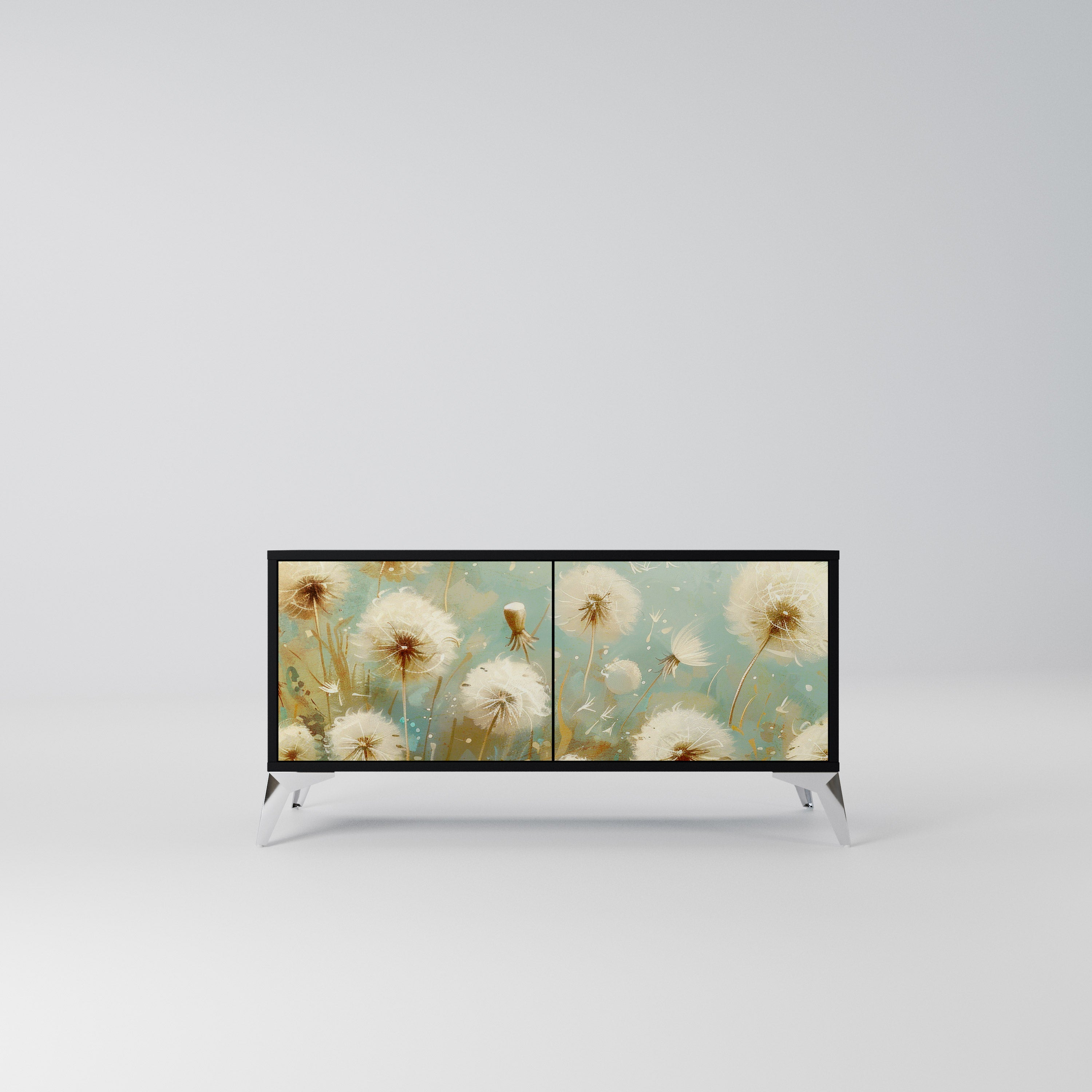 DREAMY MEADOW Kompaktowa szafka RTV 2-drzwiowa