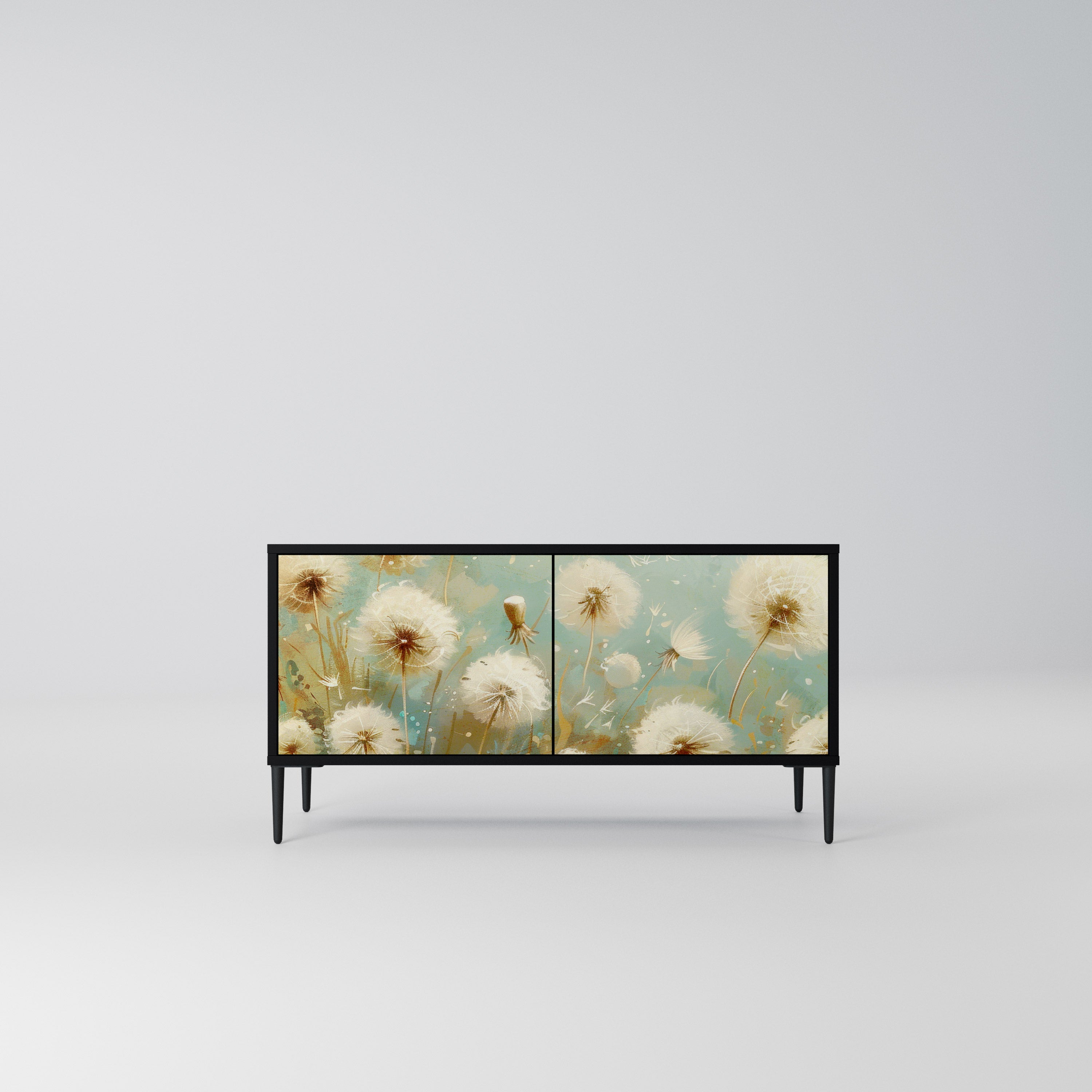 DREAMY MEADOW Kompaktowa szafka RTV 2-drzwiowa