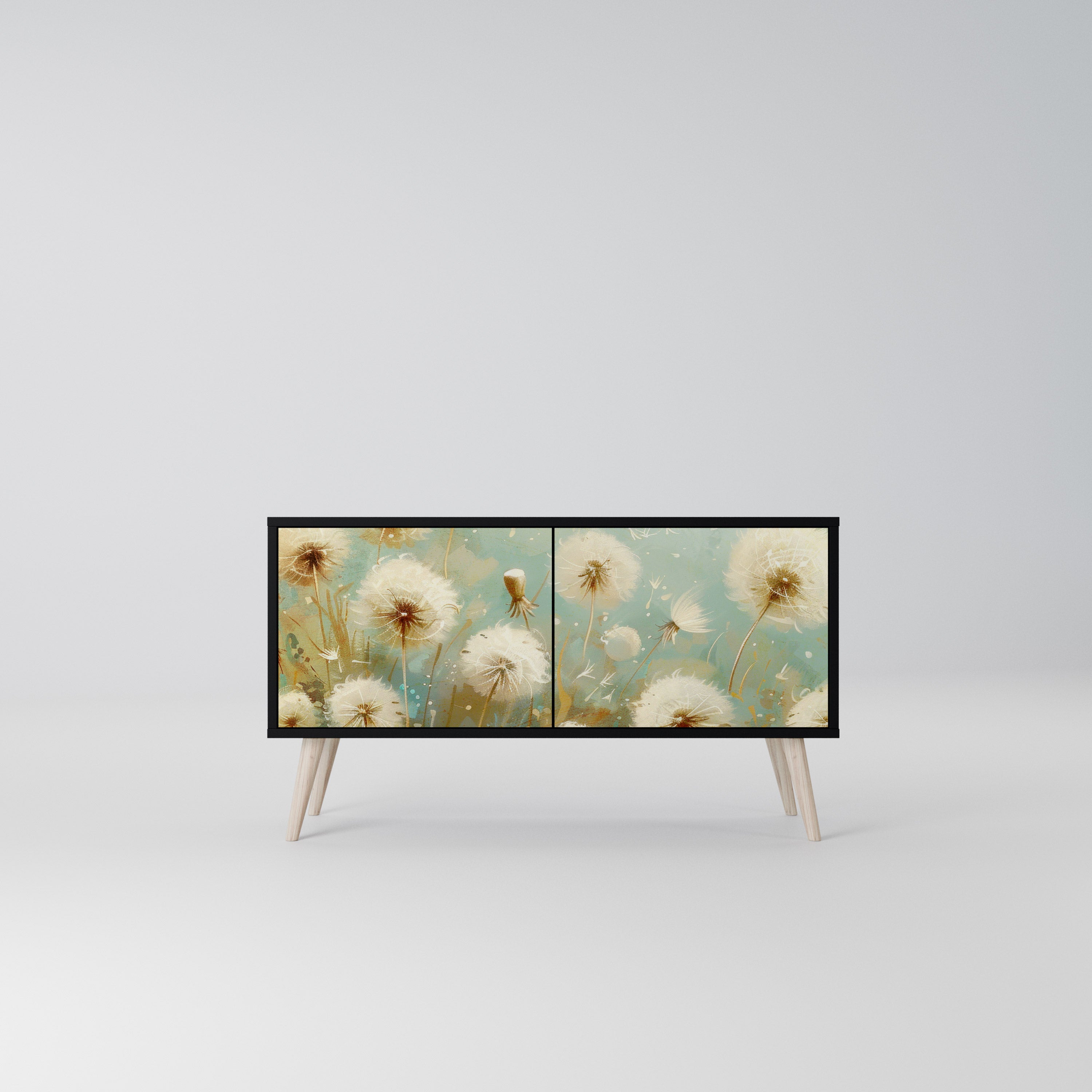 DREAMY MEADOW Kompaktowa szafka RTV 2-drzwiowa