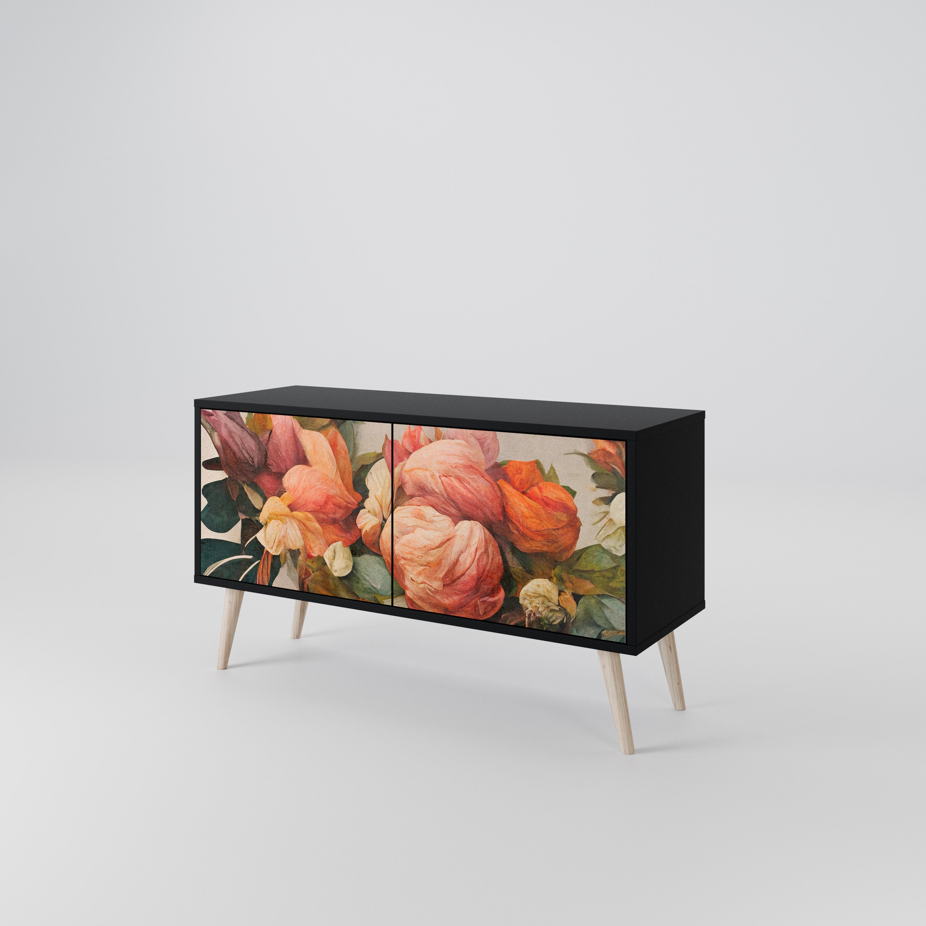 STYLISH BEAUTY Kompaktowa szafka RTV 2-drzwiowa
