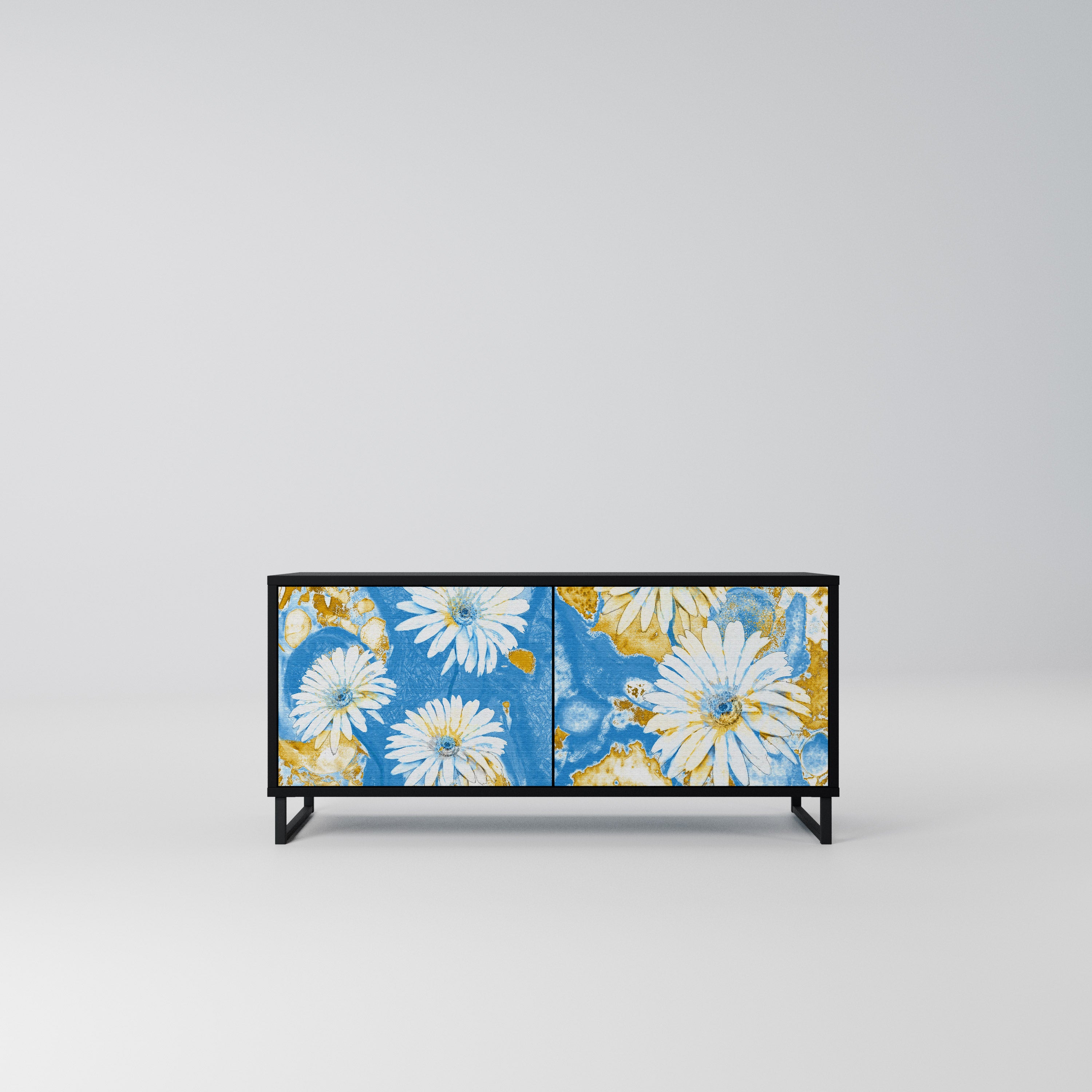DAISY LUXE Kompaktowa szafka RTV 2-drzwiowa