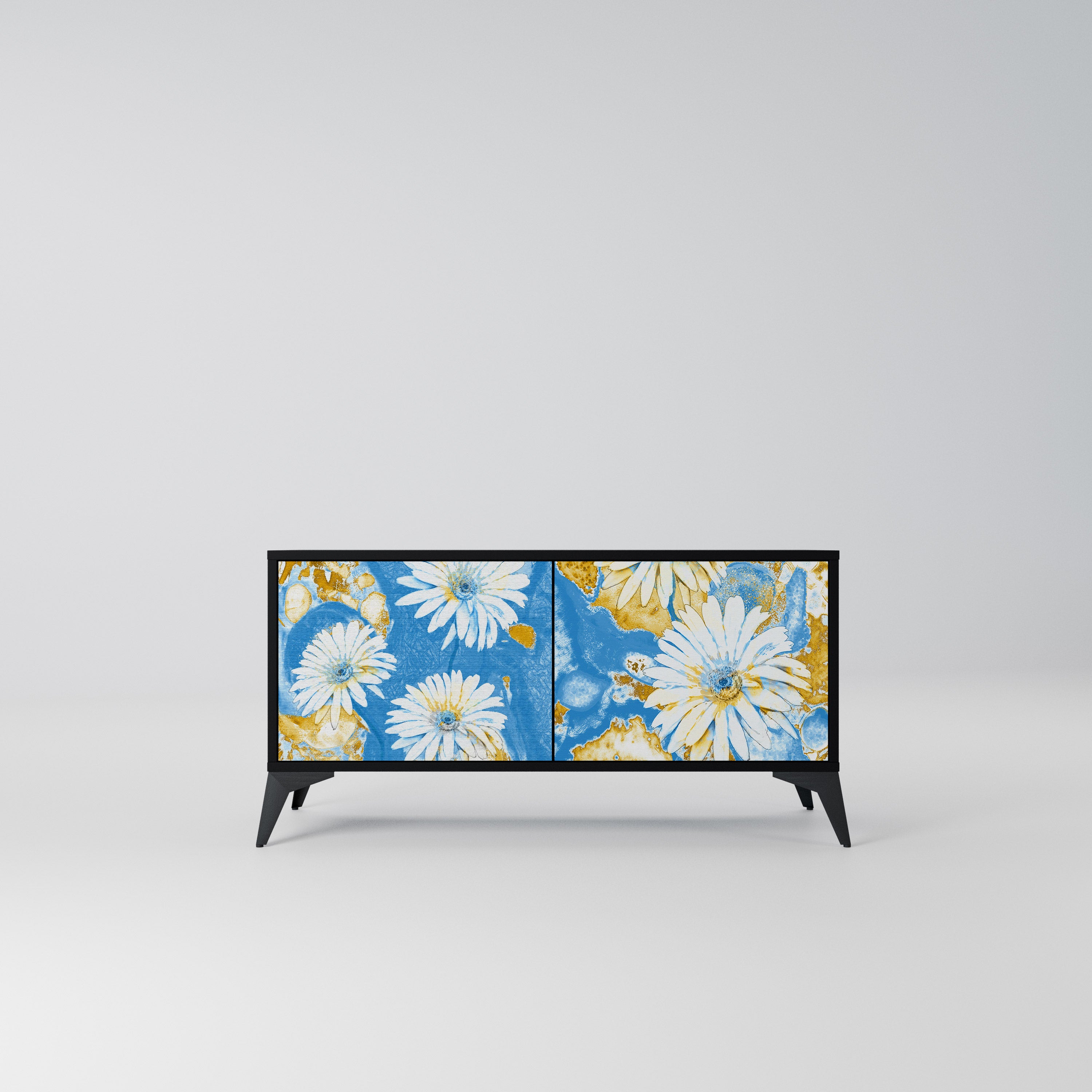 DAISY LUXE Kompaktowa szafka RTV 2-drzwiowa