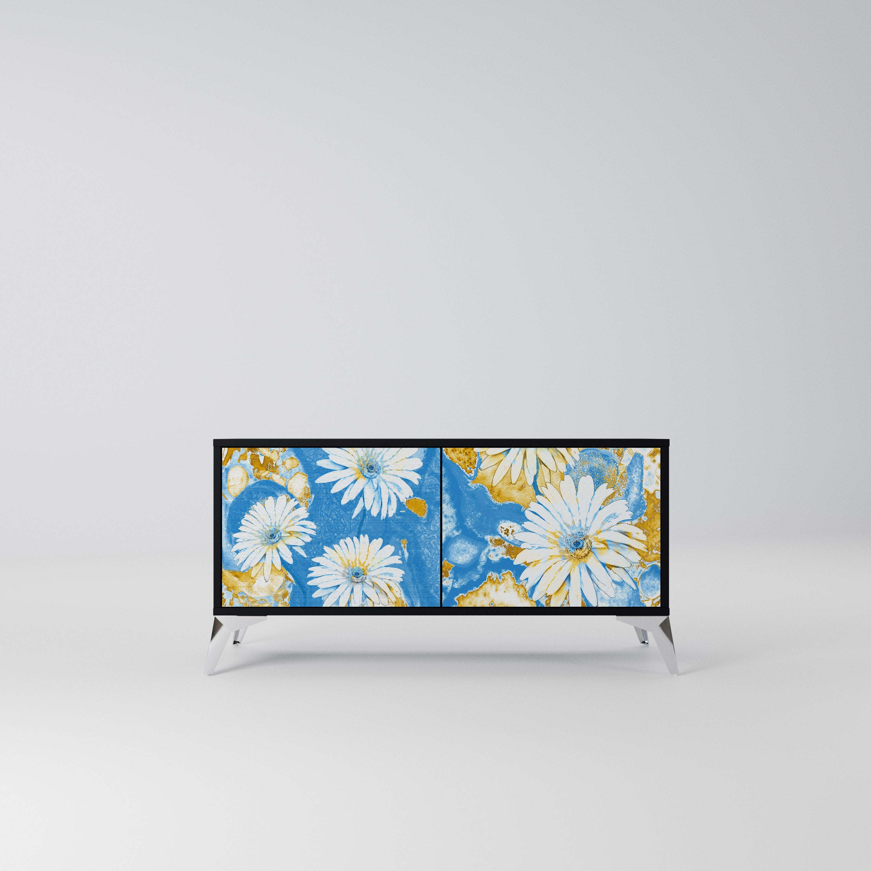 DAISY LUXE Kompaktowa szafka RTV 2-drzwiowa