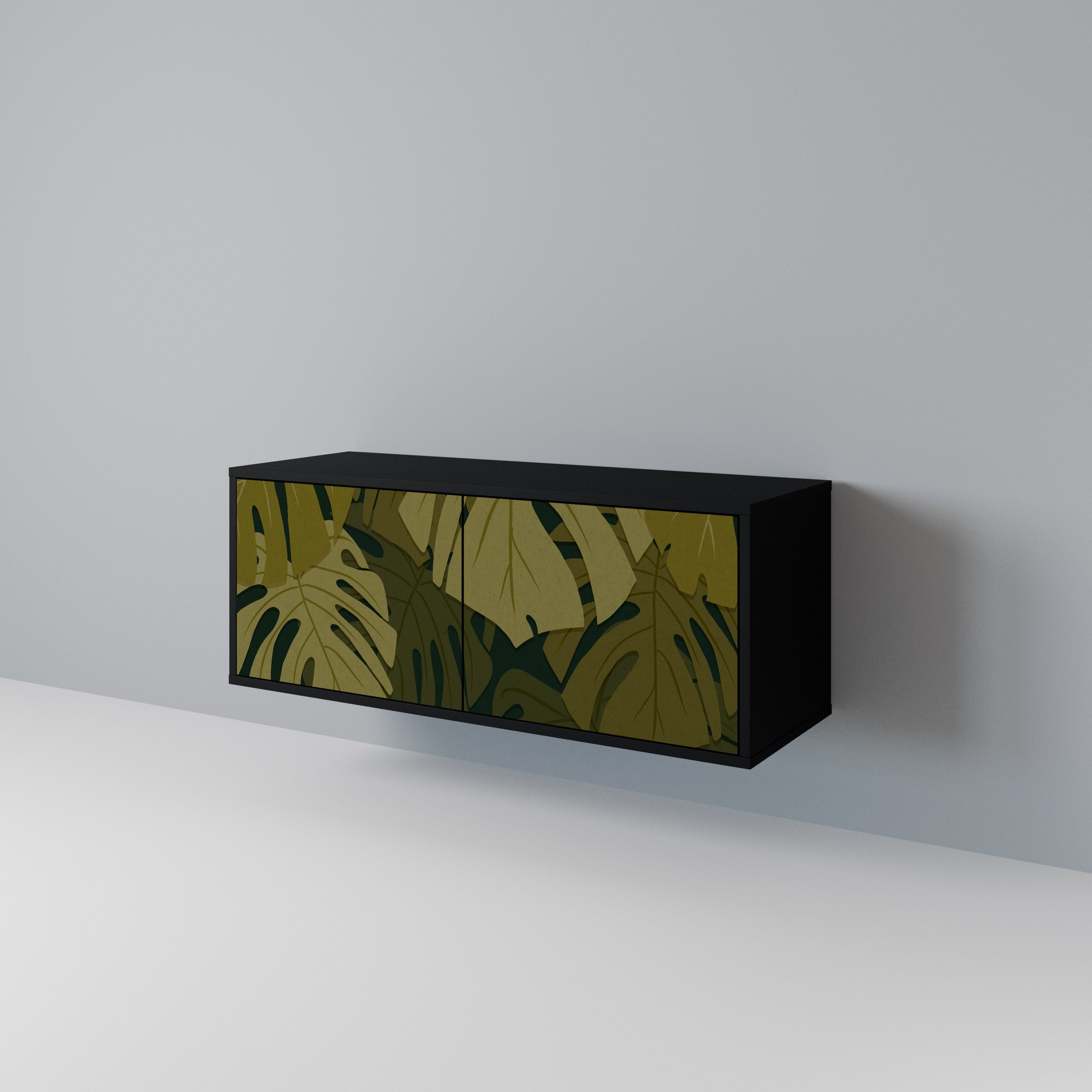 TROPICAL BEAUTY Kompaktowa szafka RTV 2-drzwiowa
