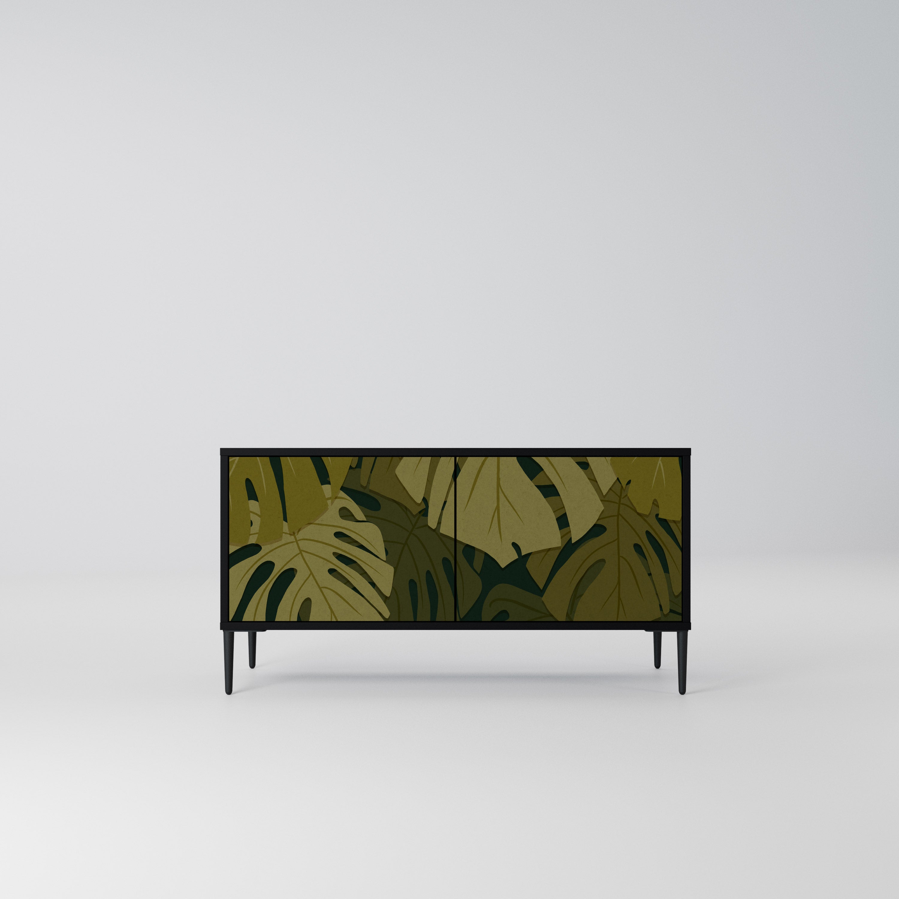 TROPICAL BEAUTY Kompaktowa szafka RTV 2-drzwiowa