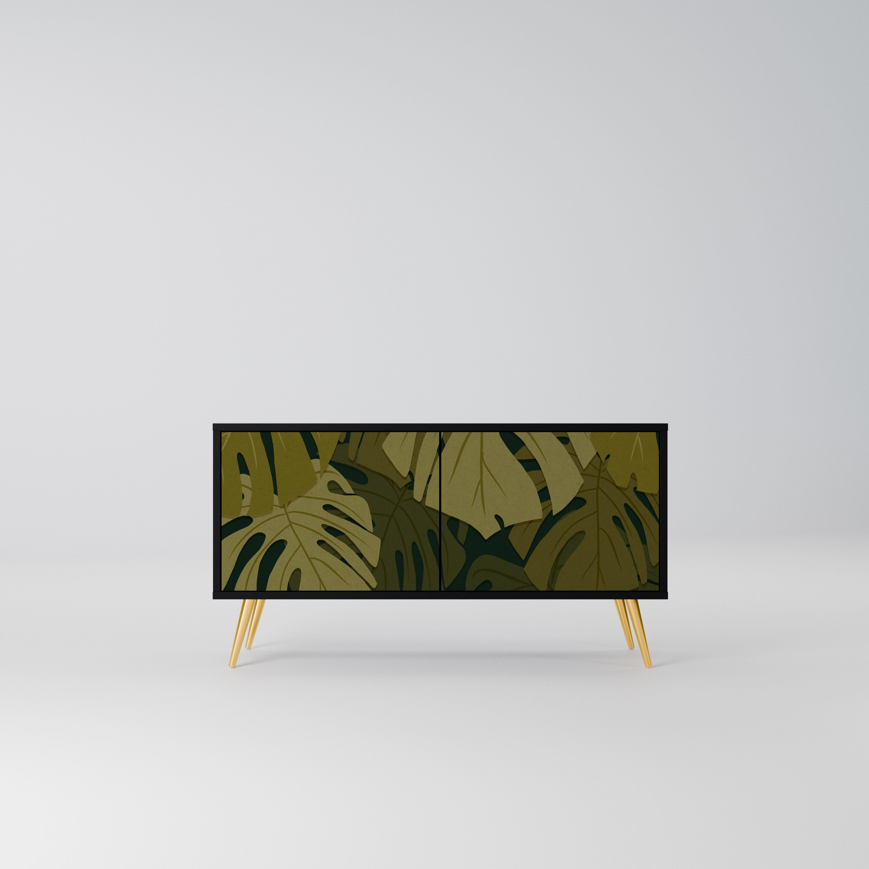 TROPICAL BEAUTY Kompaktowa szafka RTV 2-drzwiowa