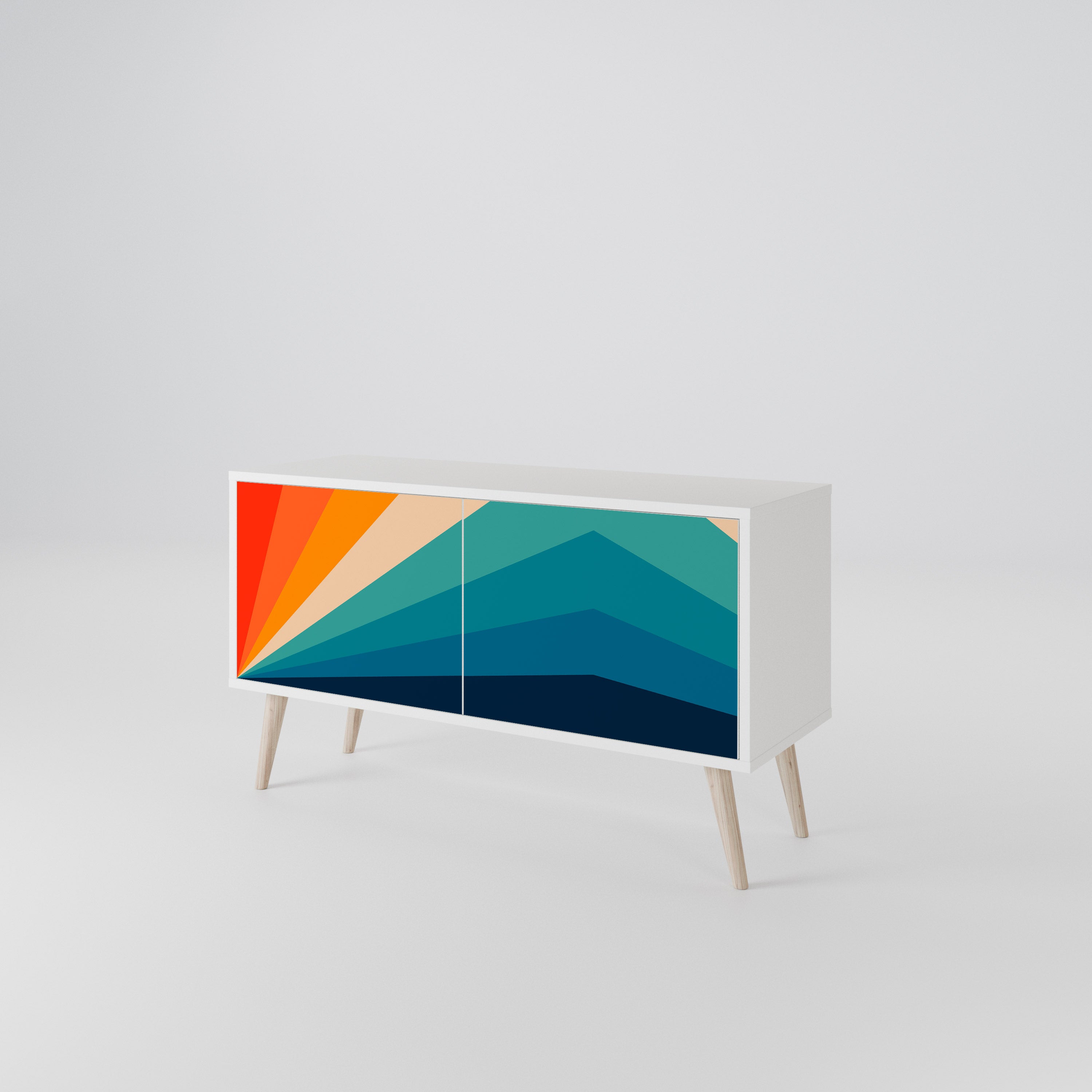 PRISM CONCUSSION Kompaktowa szafka RTV 2-drzwiowa