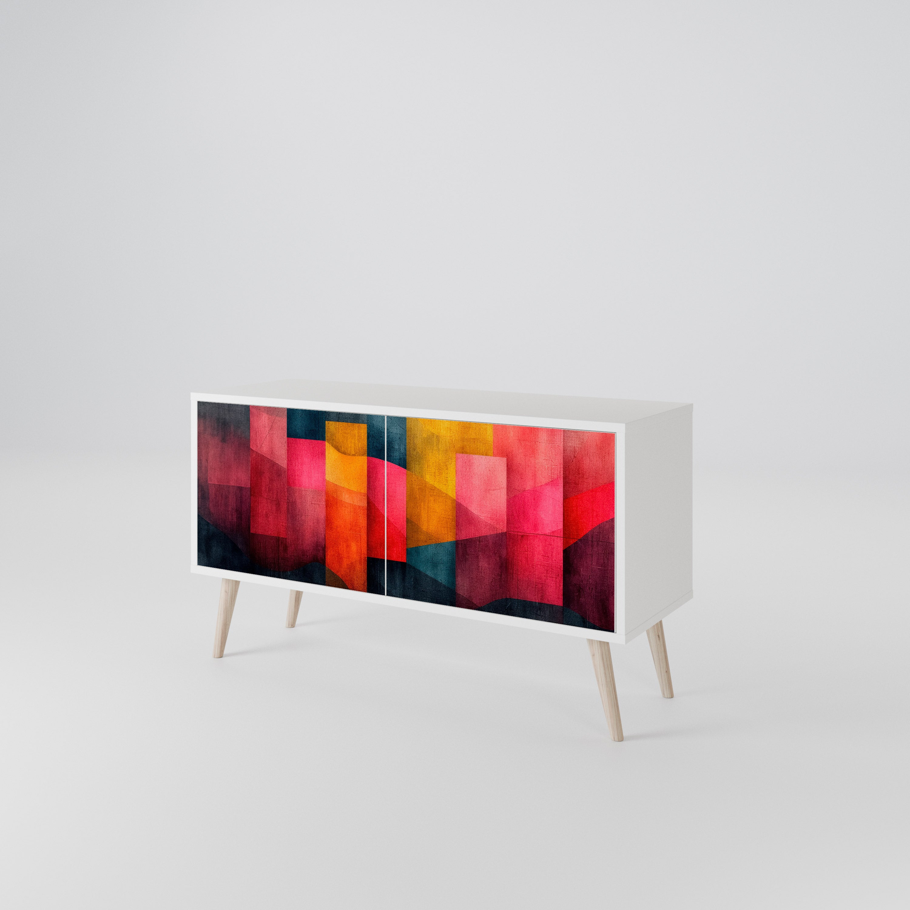 COLORFUL SOUNDS Kompaktowa szafka RTV 2-drzwiowa