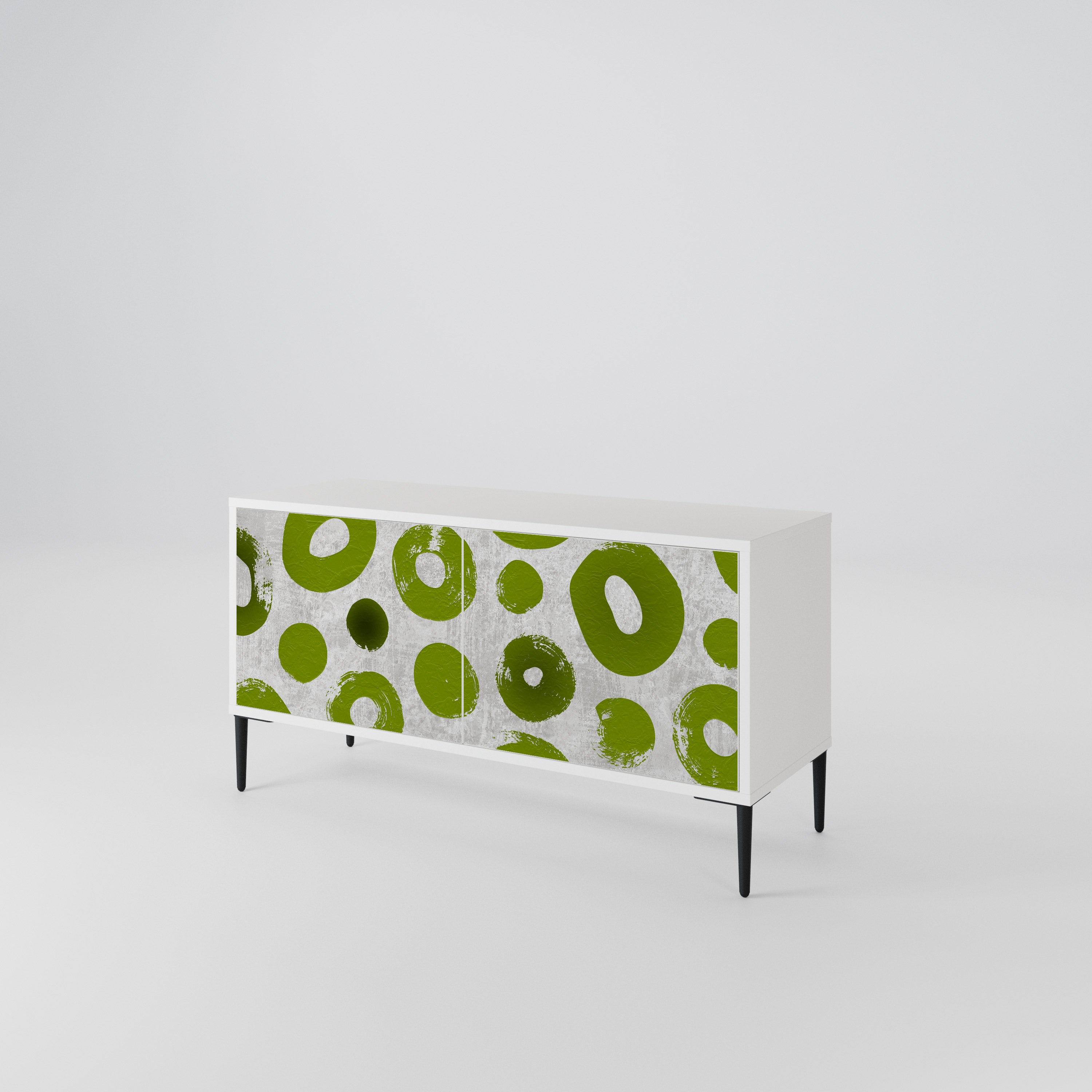 GREEN RHAPSODY Kompaktowa szafka RTV 2-drzwiowa