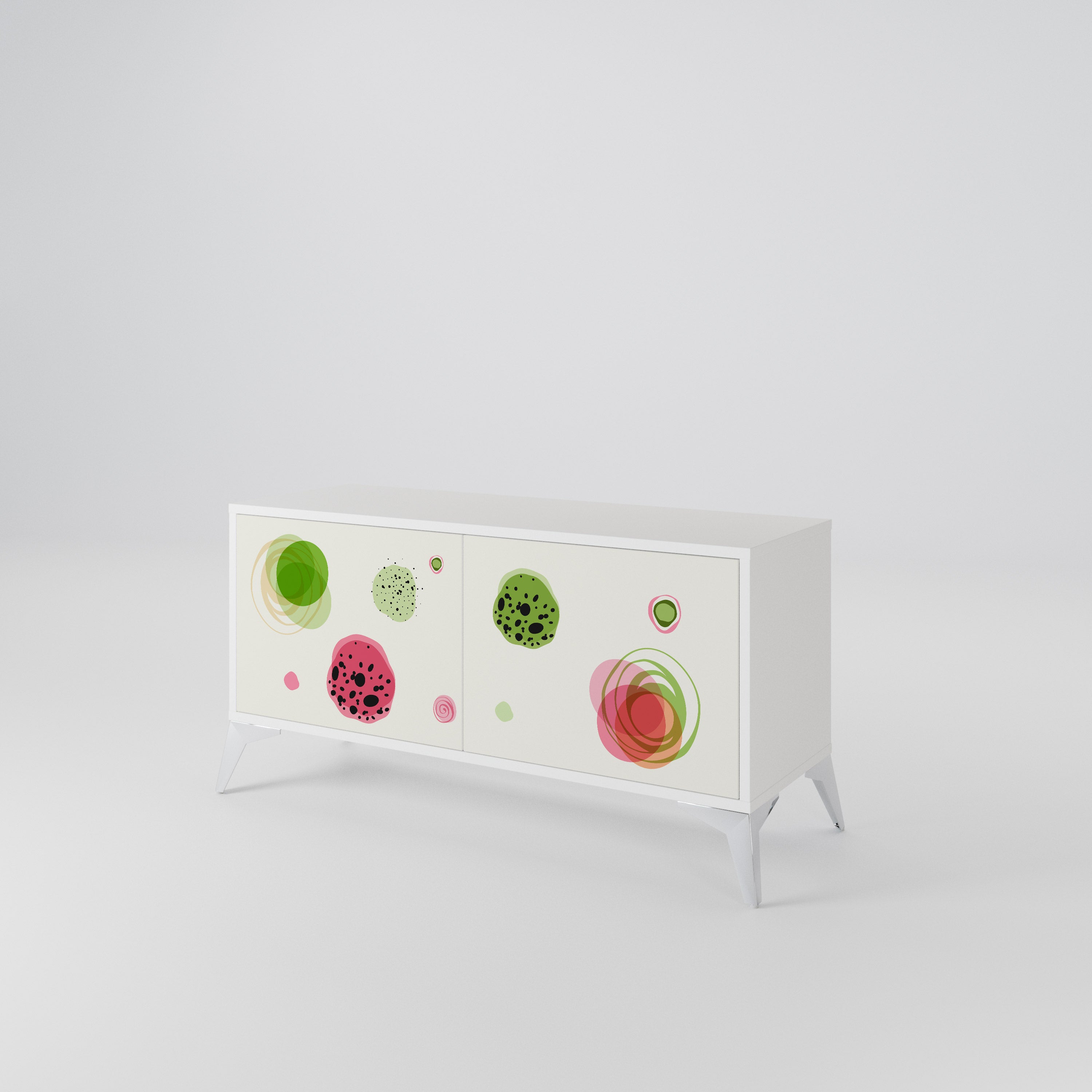 COLORFUL COSMOS Kompaktowa szafka RTV 2-drzwiowa