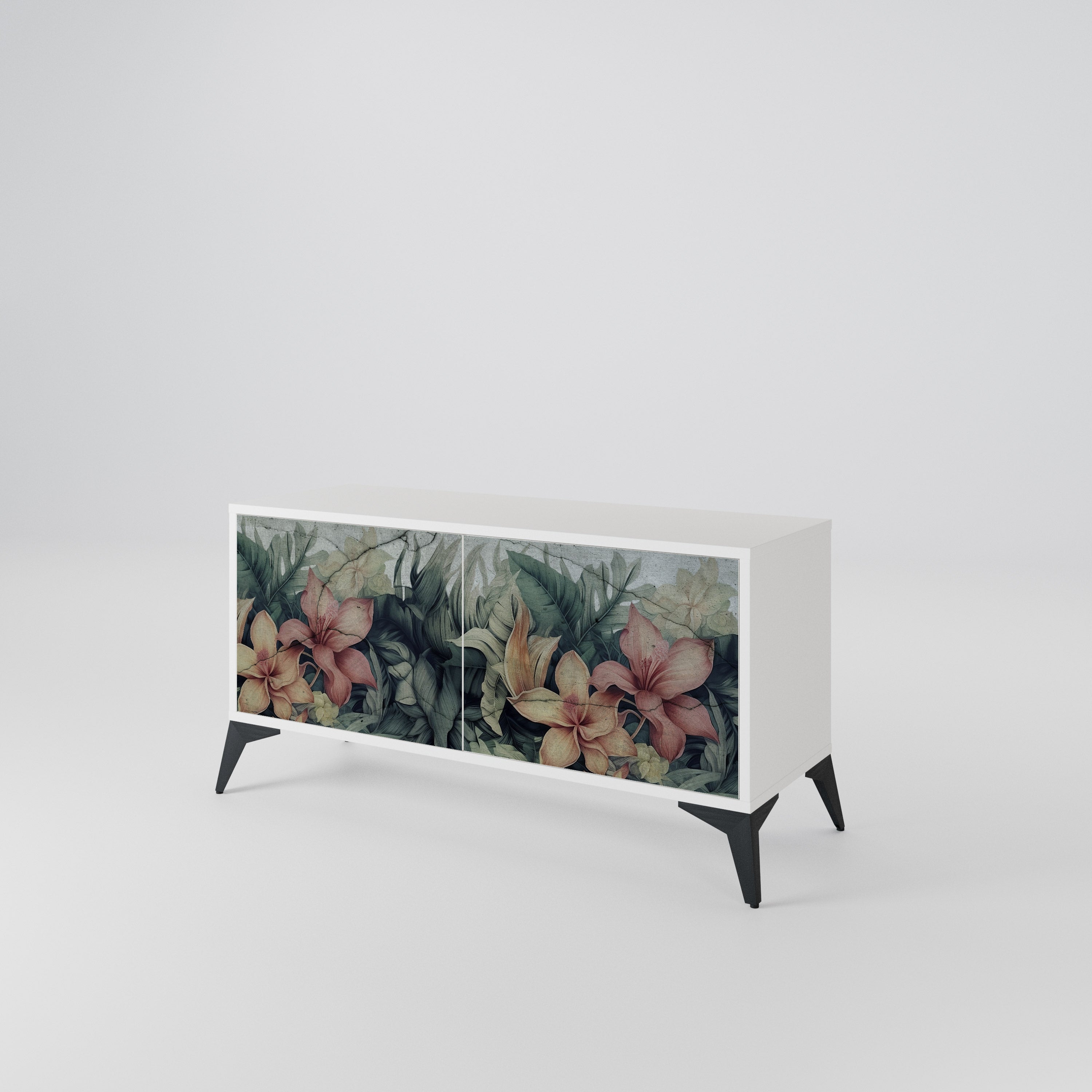 HEAVENLY BLOOM Kompaktowa szafka RTV 2-drzwiowa