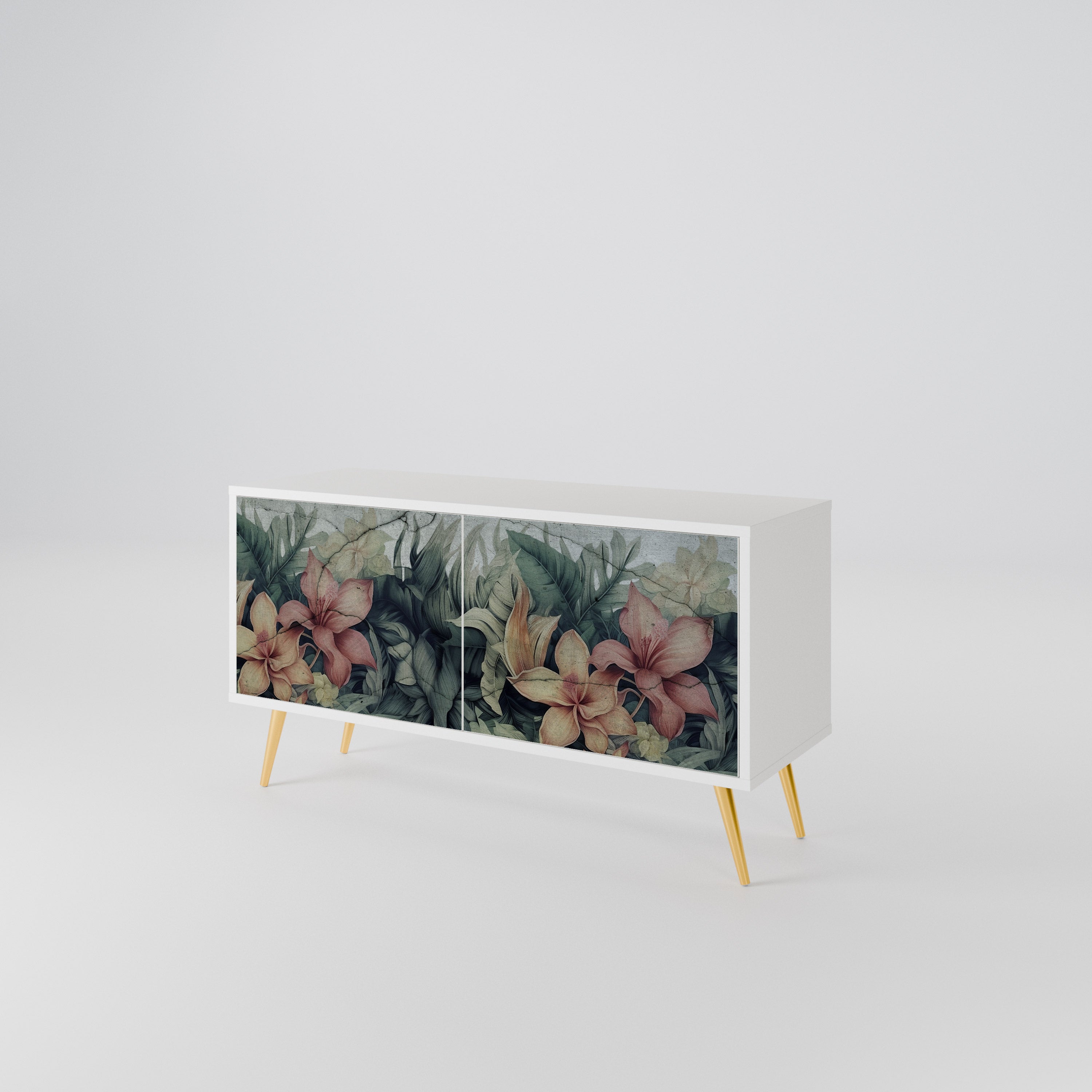 HEAVENLY BLOOM Kompaktowa szafka RTV 2-drzwiowa