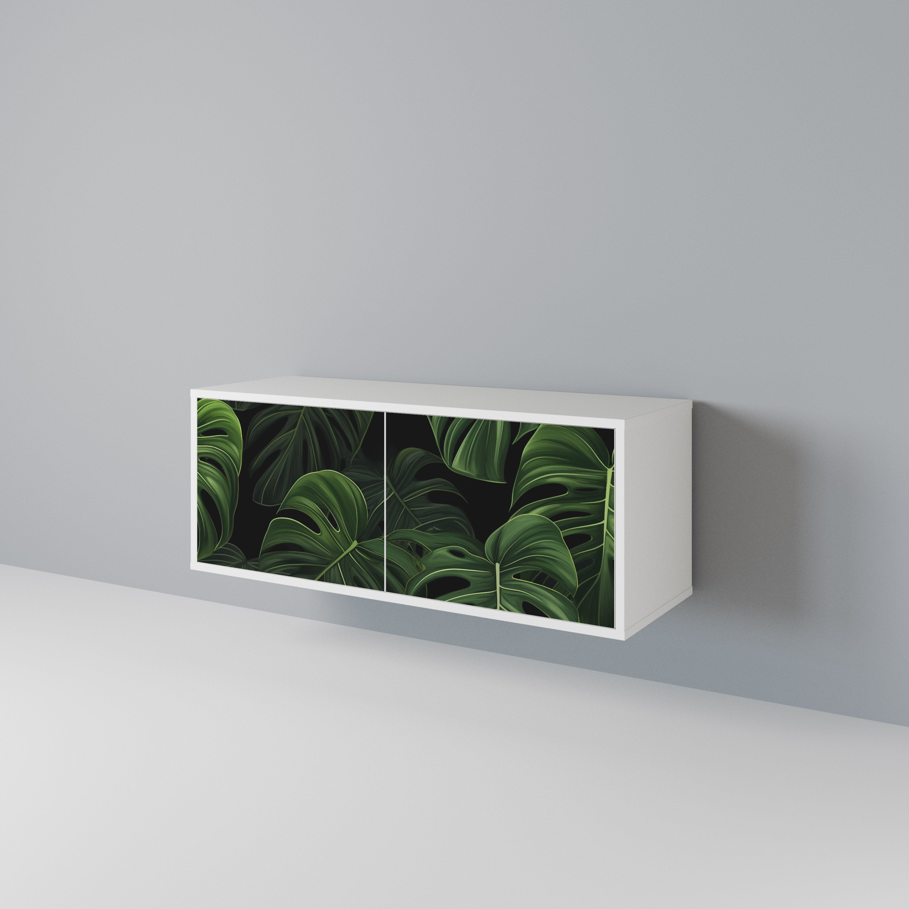 INFINITE MONSTERA Kompaktowa szafka RTV 2-drzwiowa