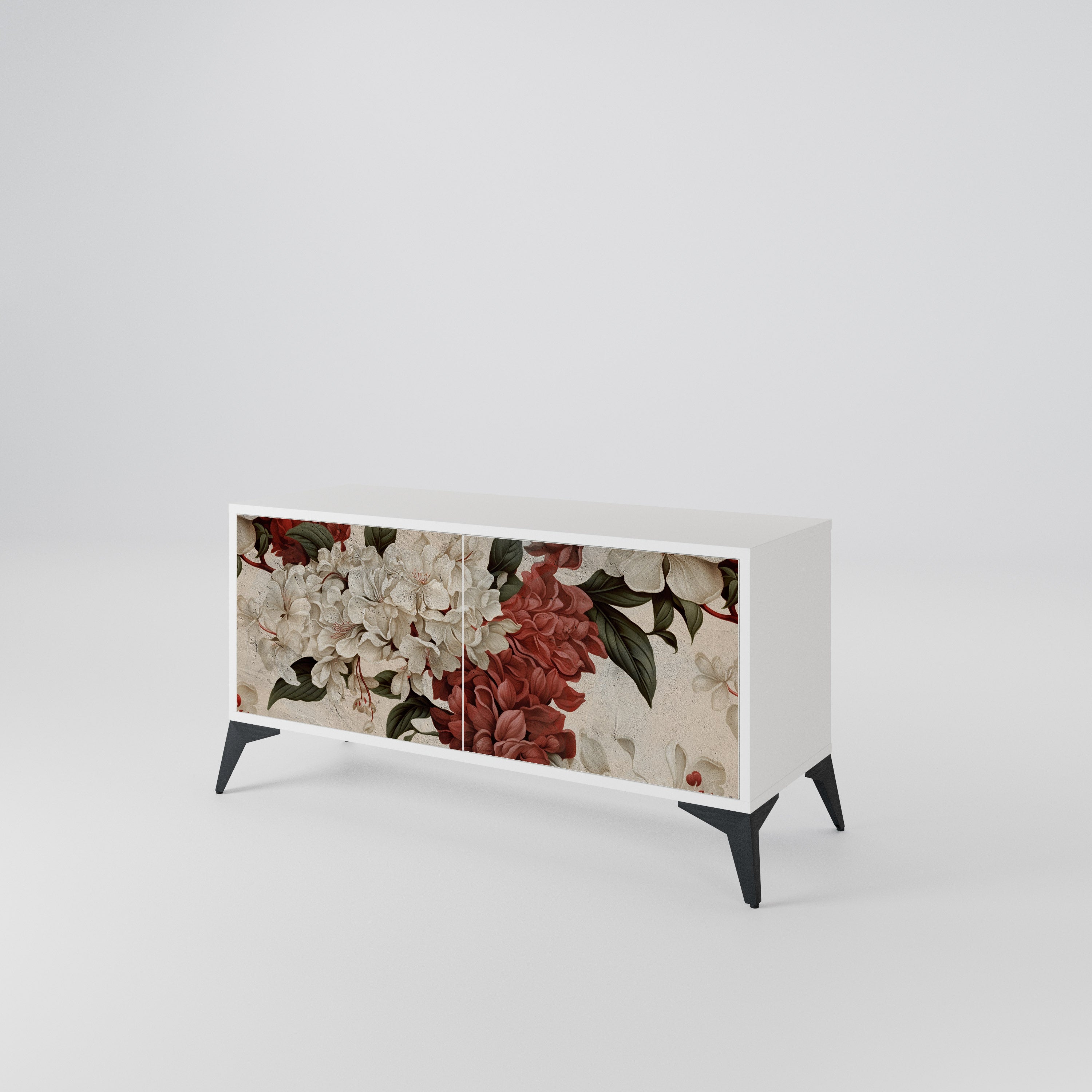 EPHEMERAL DAYS Kompaktowa szafka RTV 2-drzwiowa