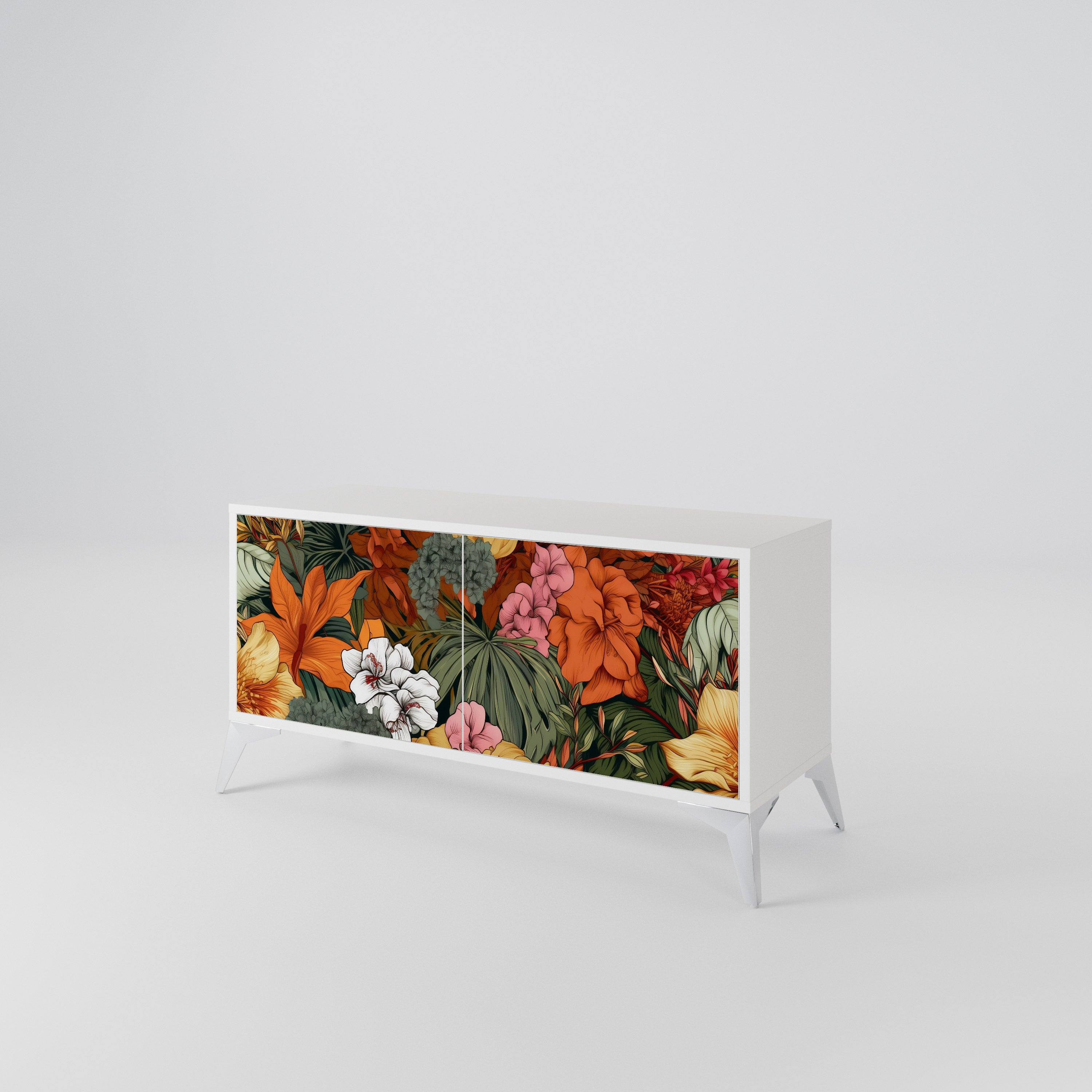 RADIANT FLORA Kompaktowa szafka RTV 2-drzwiowa