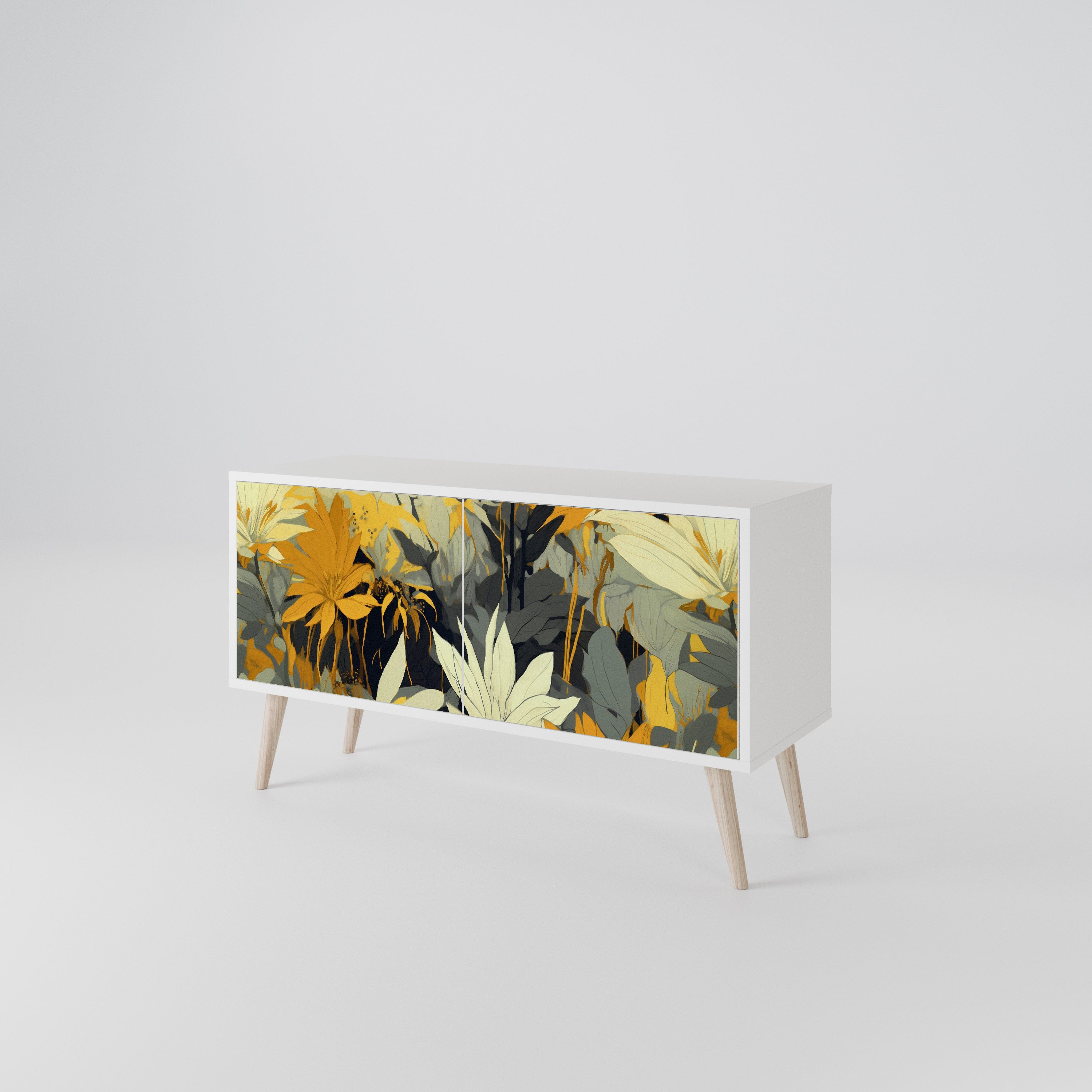 SUNKISSED LILY Kompaktowa szafka RTV 2-drzwiowa