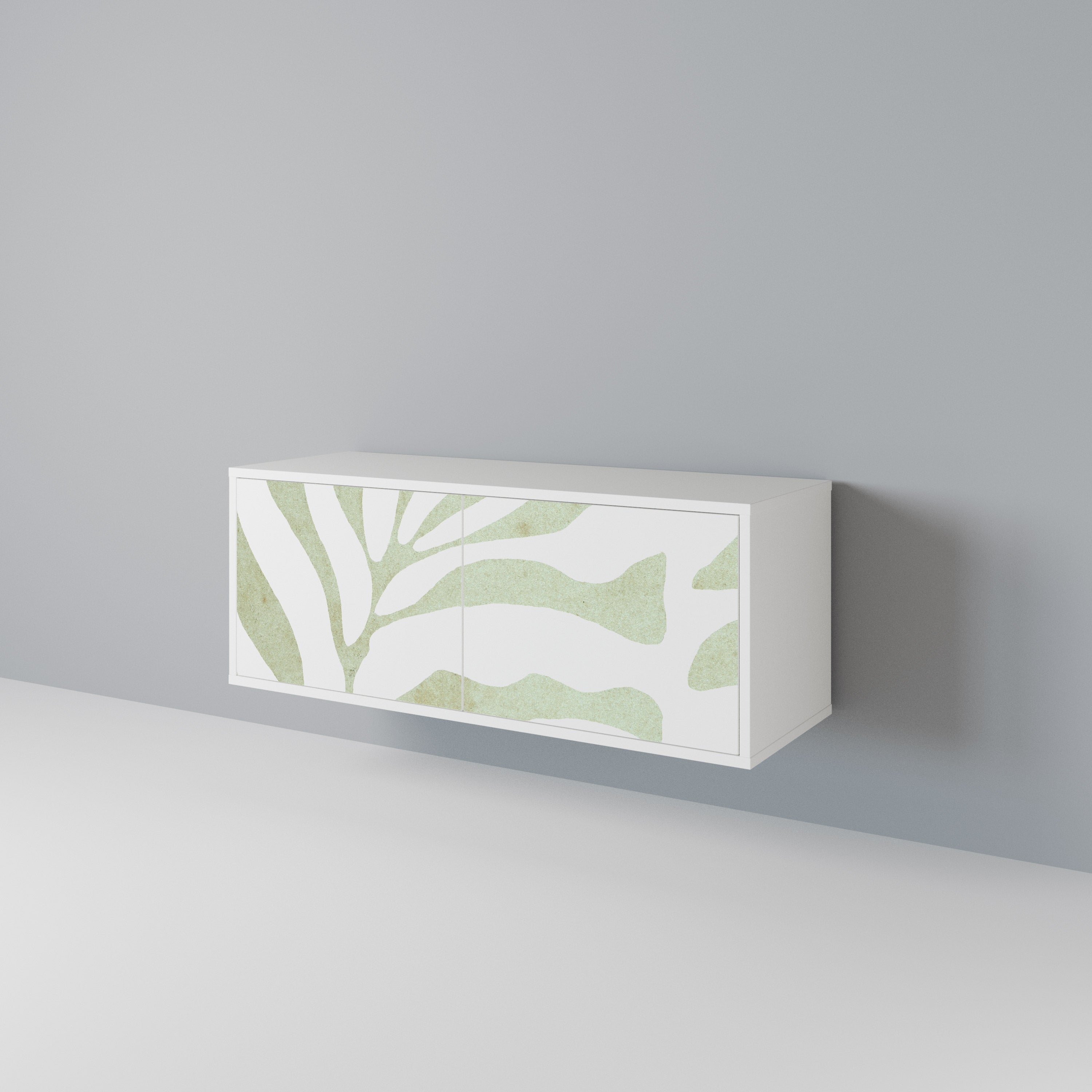 BOTANICAL SPARK Kompaktowa szafka RTV 2-drzwiowa