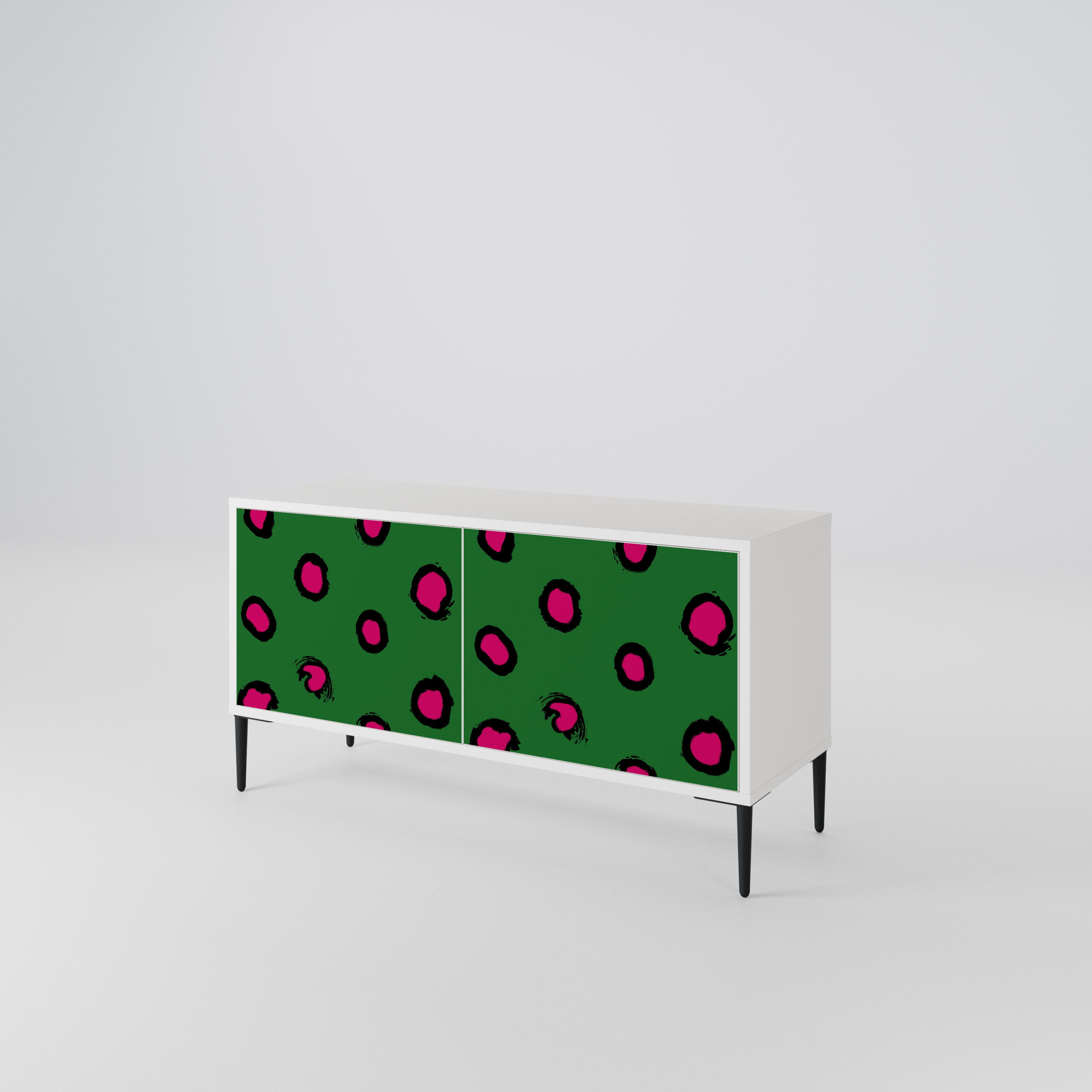 FUNKY SPOTS Kompaktowa szafka RTV 2-drzwiowa