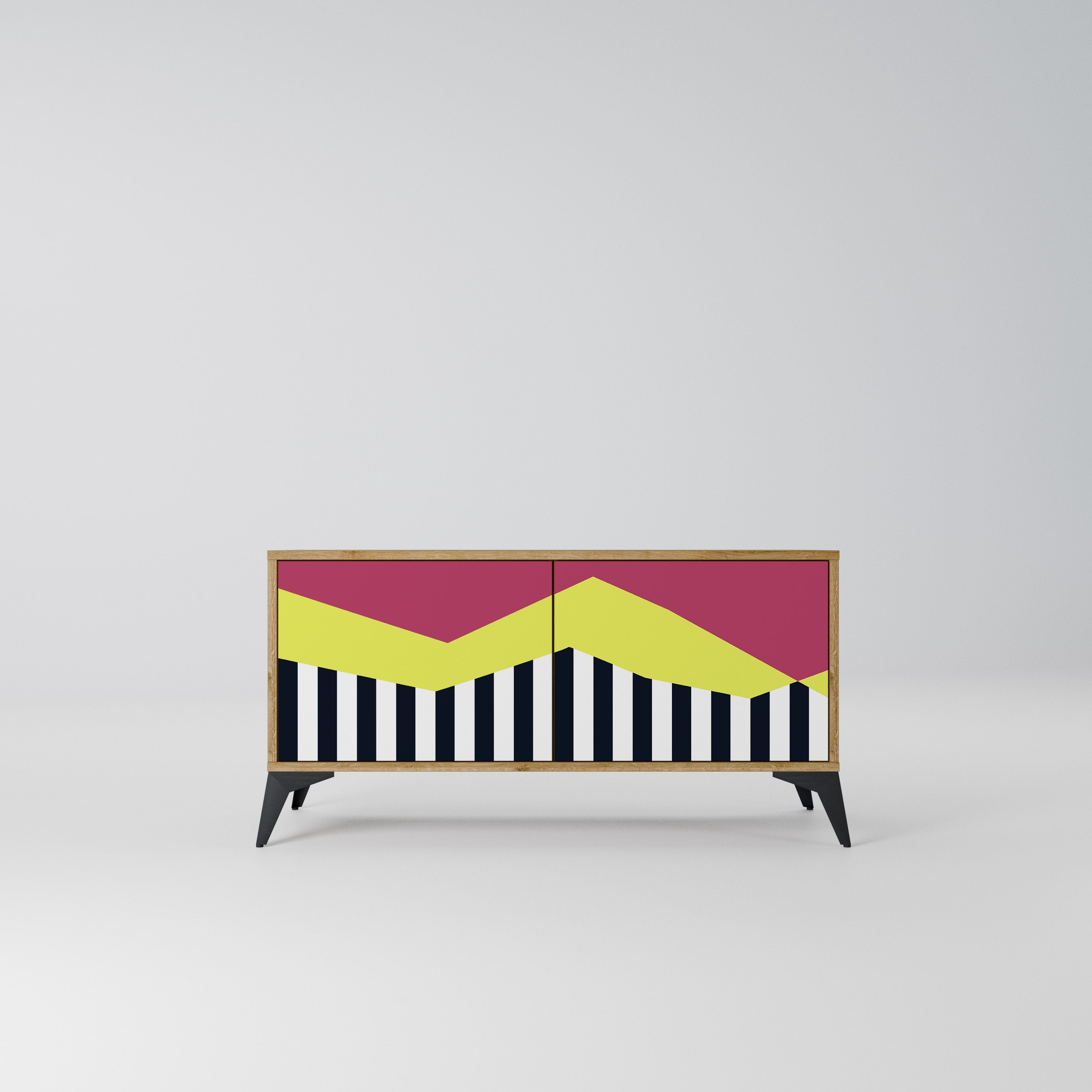 PIANO FANTASY Kompaktowa szafka RTV 2-drzwiowa