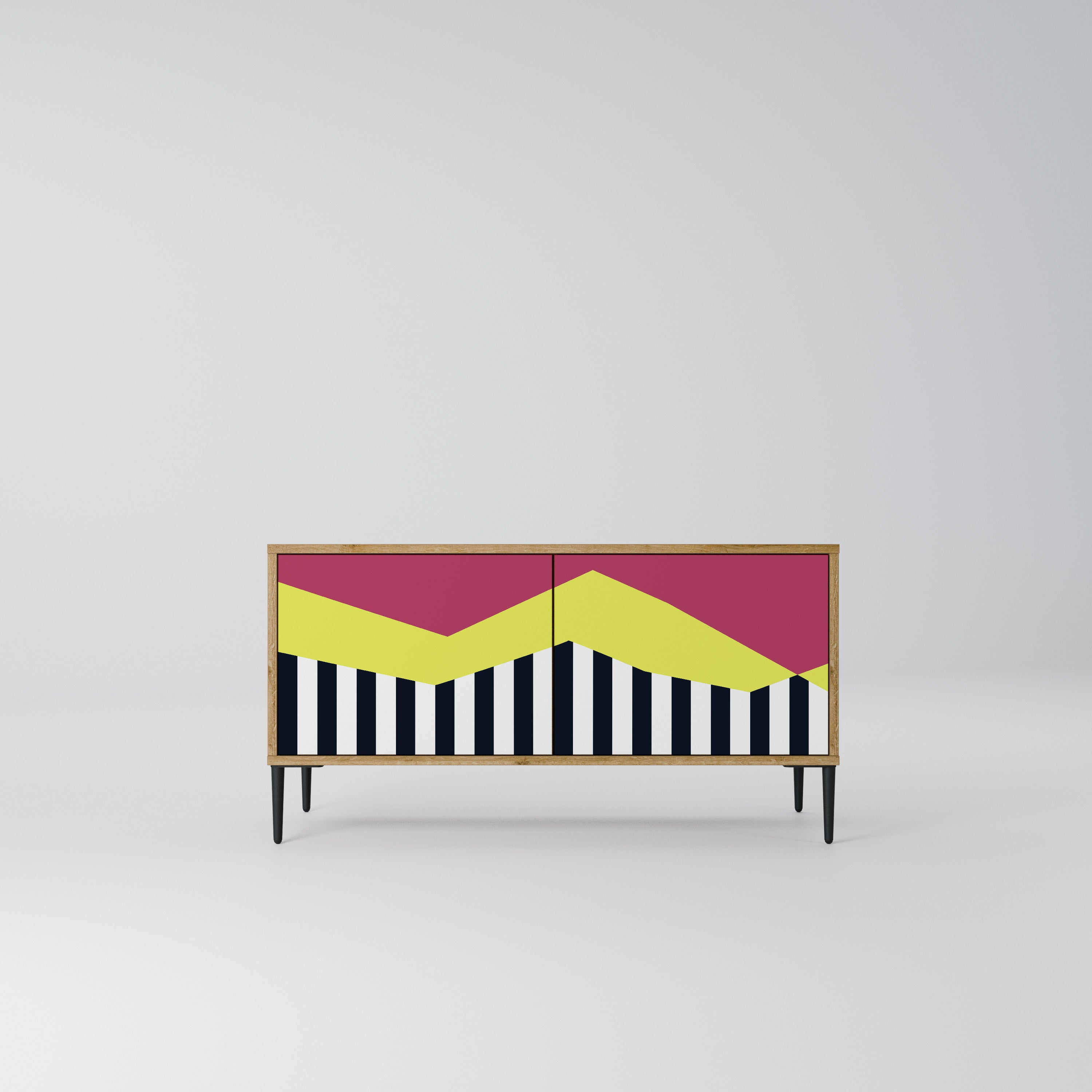 PIANO FANTASY Kompaktowa szafka RTV 2-drzwiowa