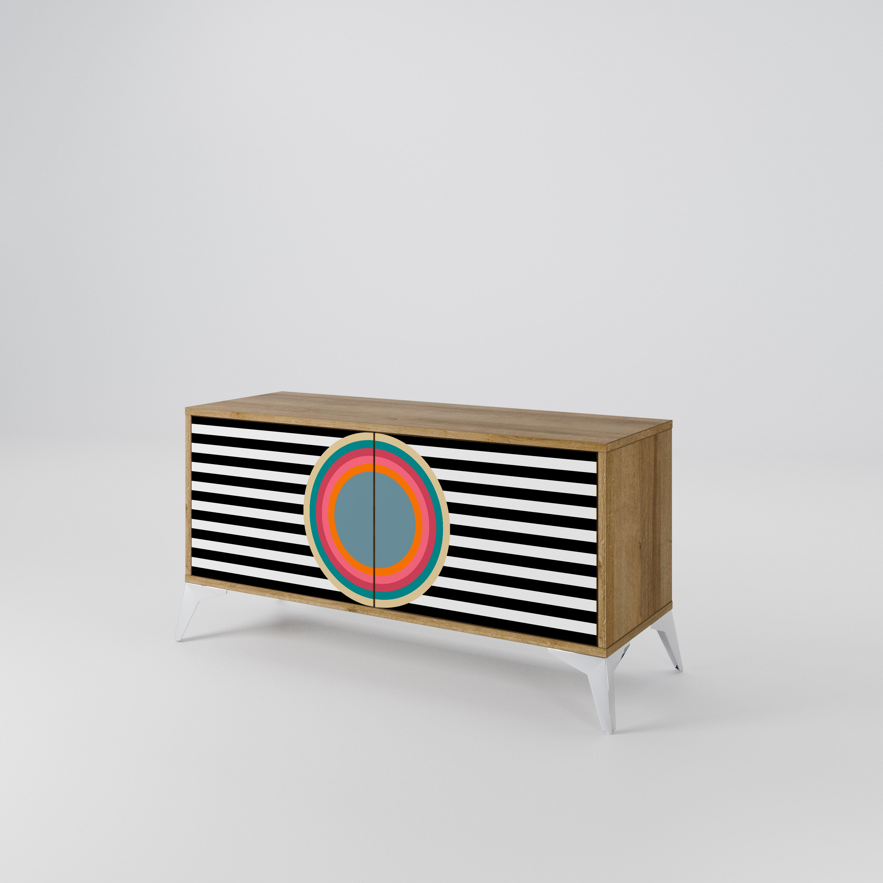 SPECTRA SHOWCASE Kompaktowa szafka RTV 2-drzwiowa