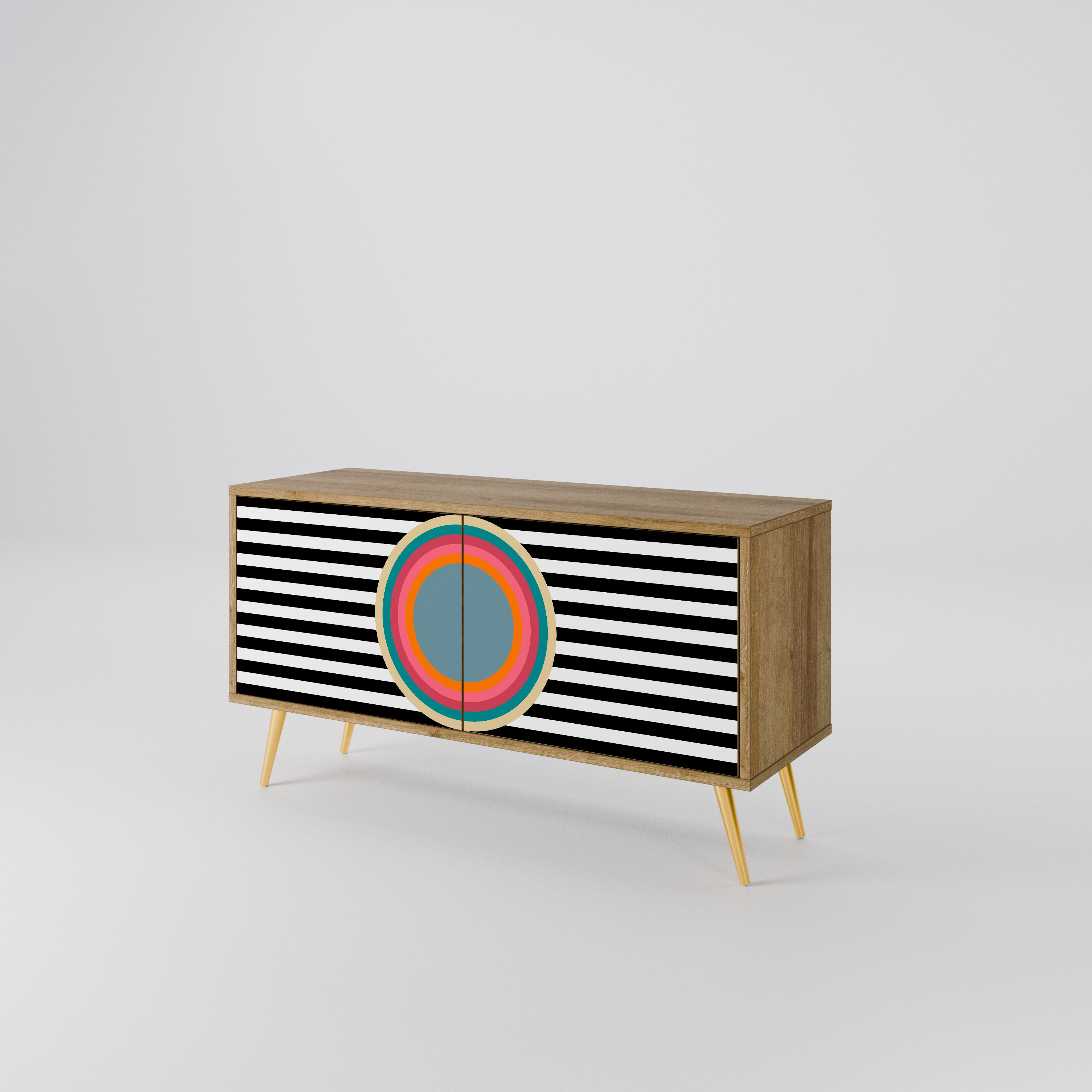 SPECTRA SHOWCASE Kompaktowa szafka RTV 2-drzwiowa